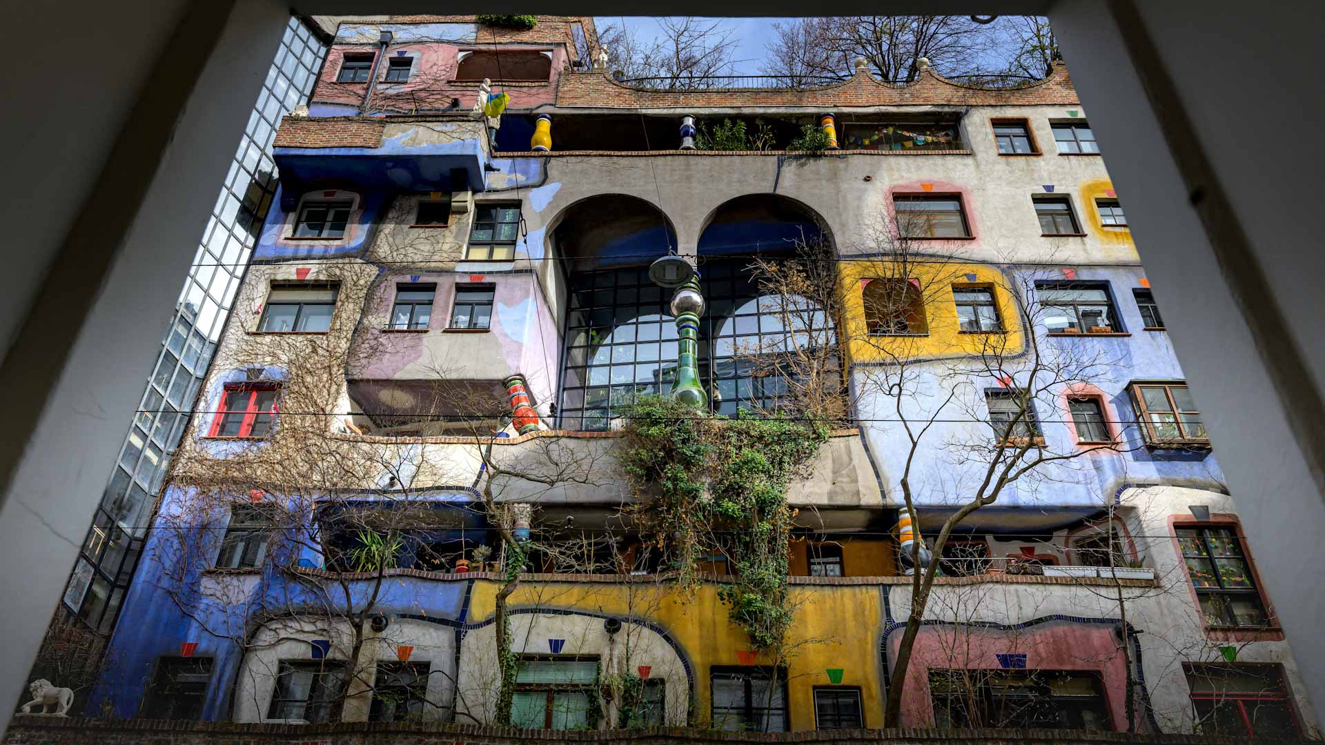 Image for the title: Vienna's wacky Hundertwasser museum gets even greener 