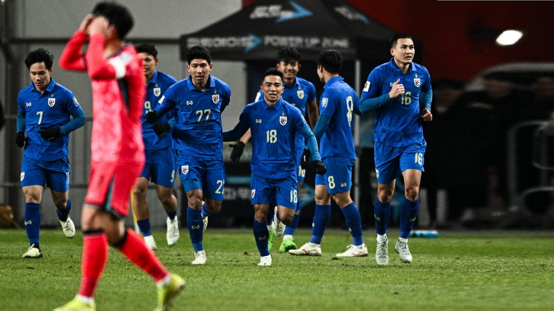 صورة بعنوان: كوريا الجنوبية تسقط بفخ التعادل الإيجابي أمام تايلاند بتصفيات آسيا 