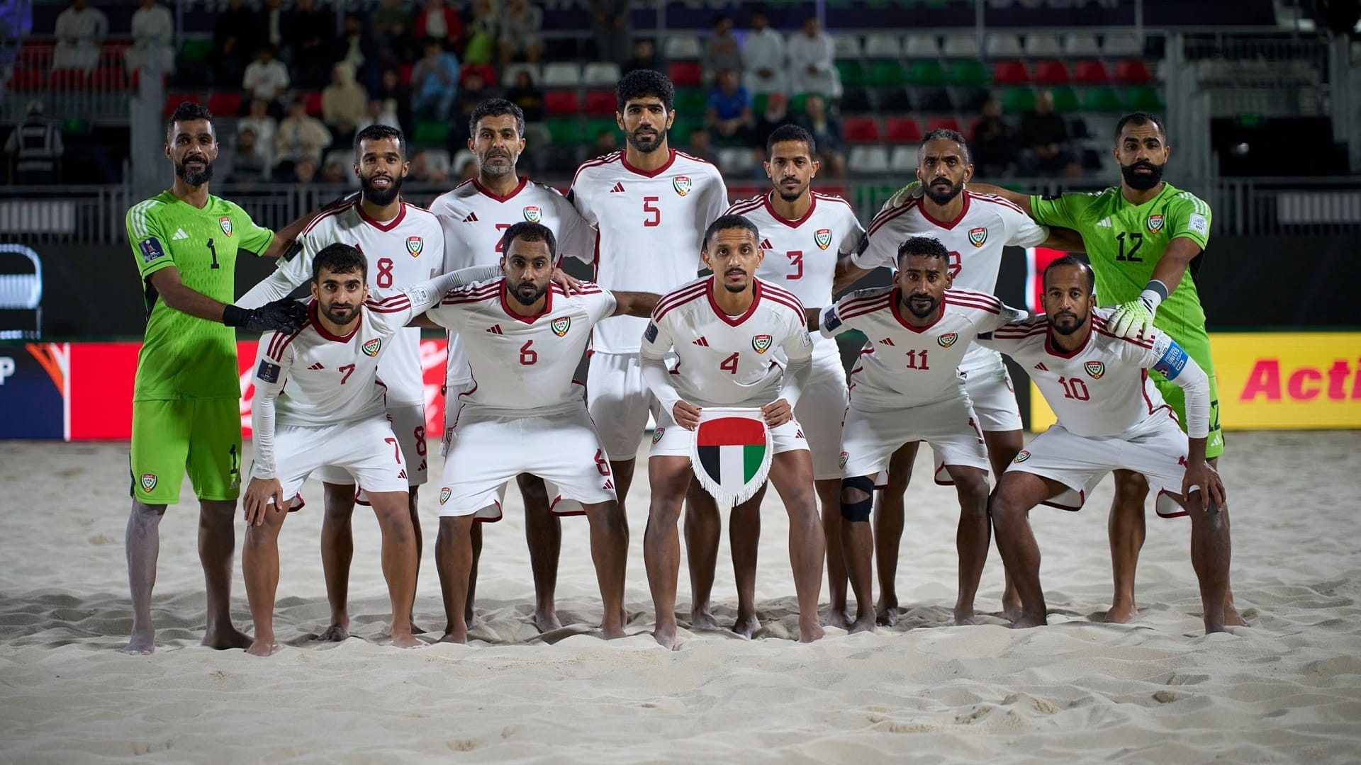 صورة بعنوان: "منتخب الإمارات للكرة الشاطئية" يتقدم للمركز السابع عالمياً 