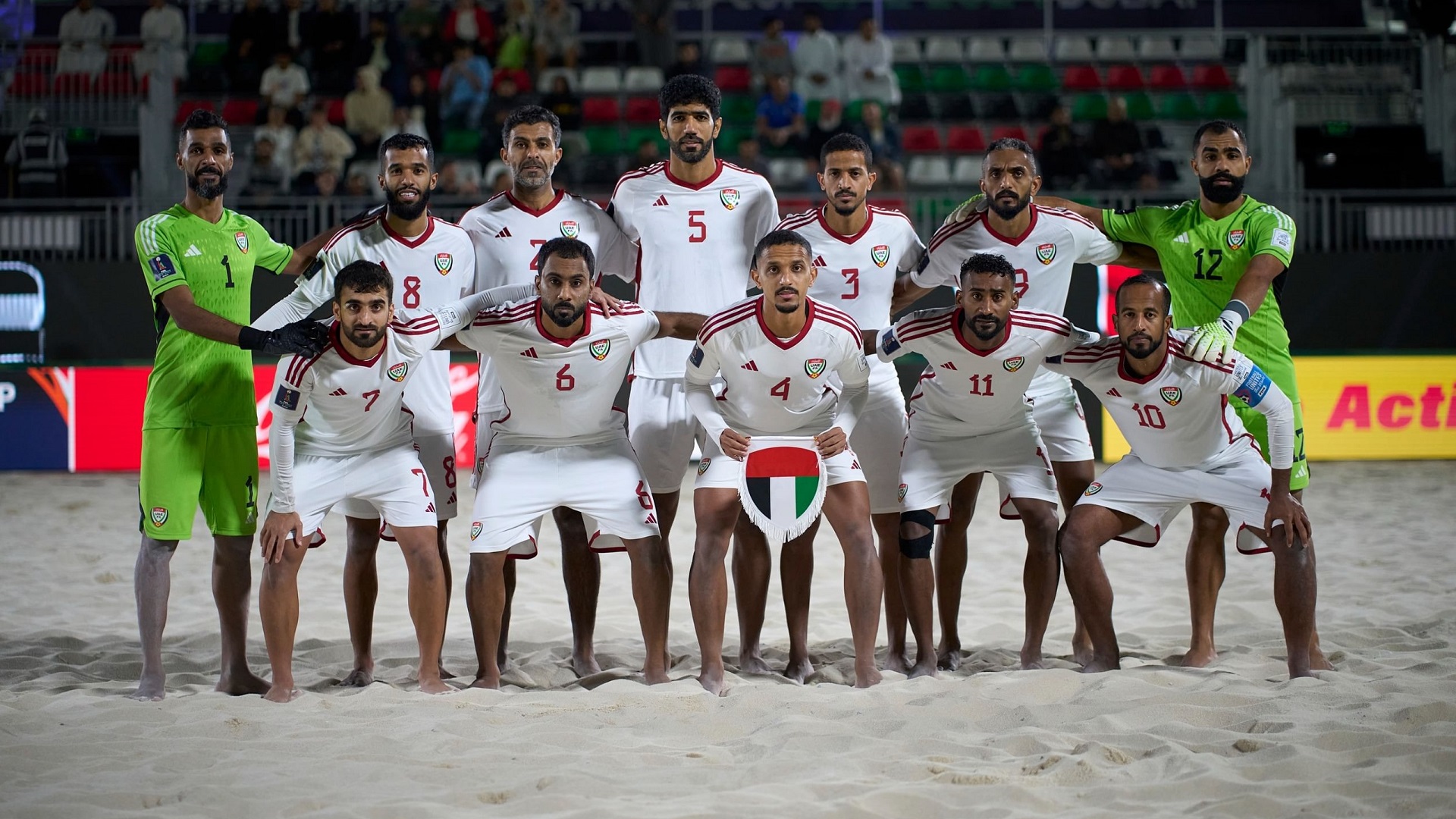 صورة بعنوان: "منتخب الإمارات للكرة الشاطئية" يتقدم للمركز السابع عالمياً 