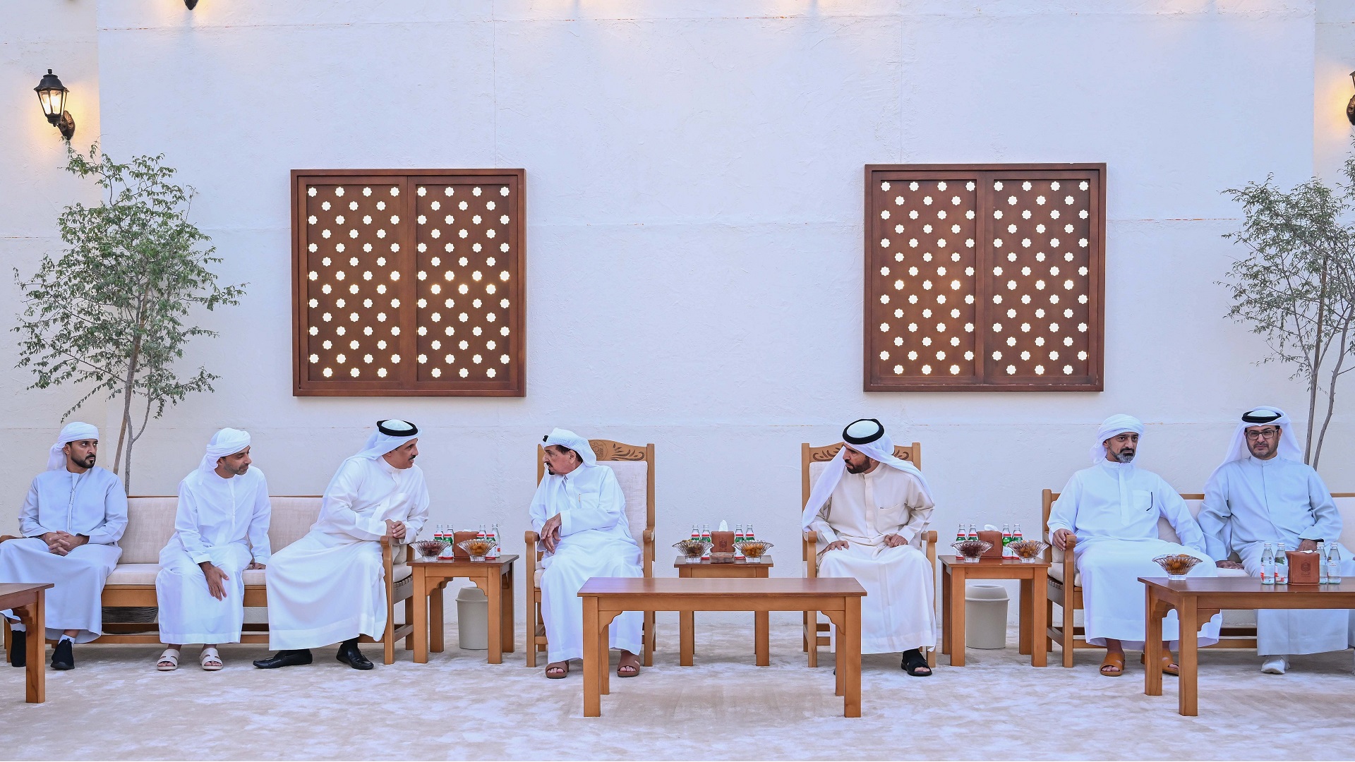 Image for the title: Ajman Ruler, CP receive Bahraini Ambassador; Ramadan well-wishers 