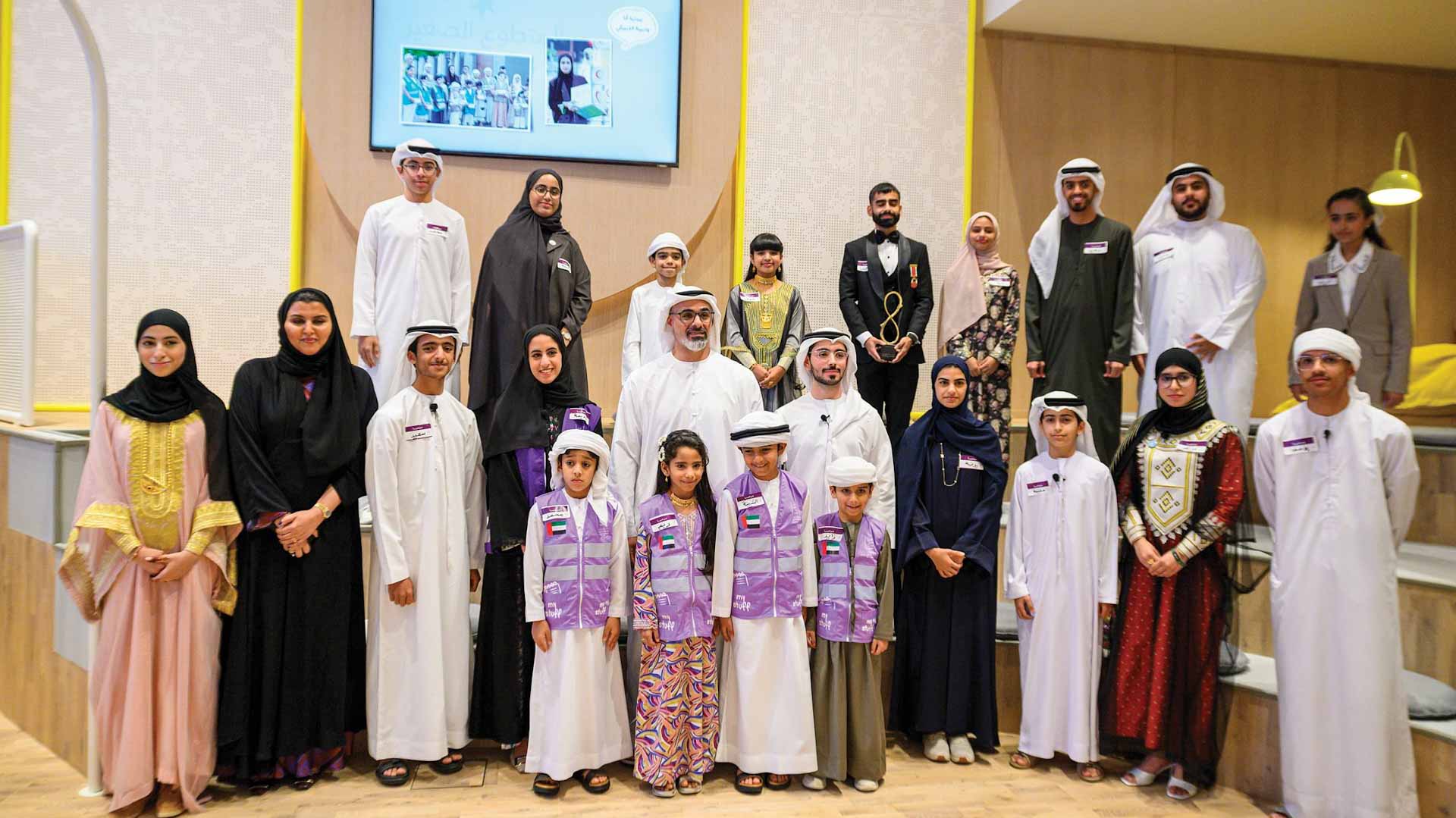 Image for the title: Khaled bin Mohamed bin Zayed visits SCMC 
