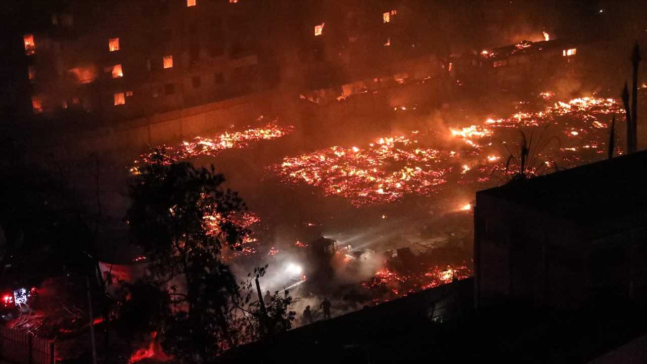 صورة بعنوان: حريق يلتهم أعرق استوديوهات التصوير السينمائي في مصر والعالم العربي 