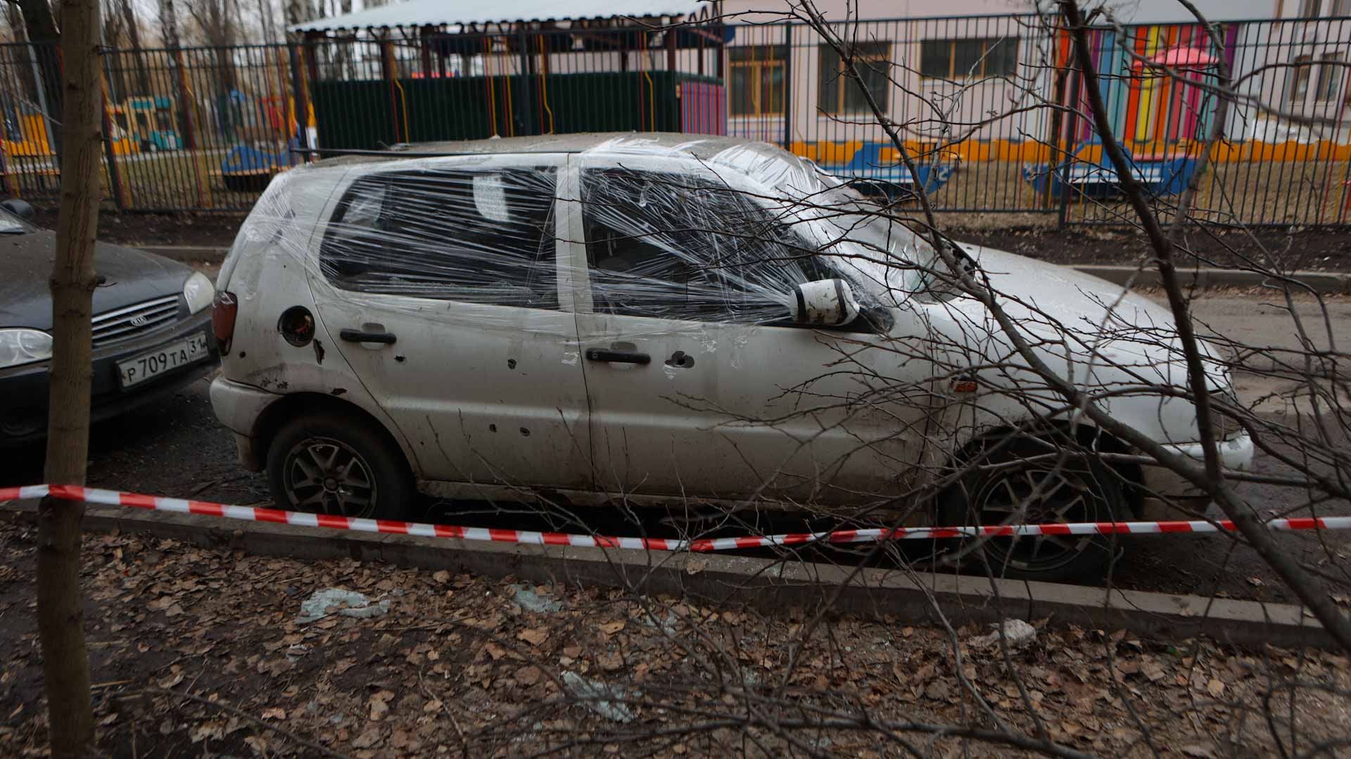 Image for the title: Two killed in strikes on Russian region near Ukraine 