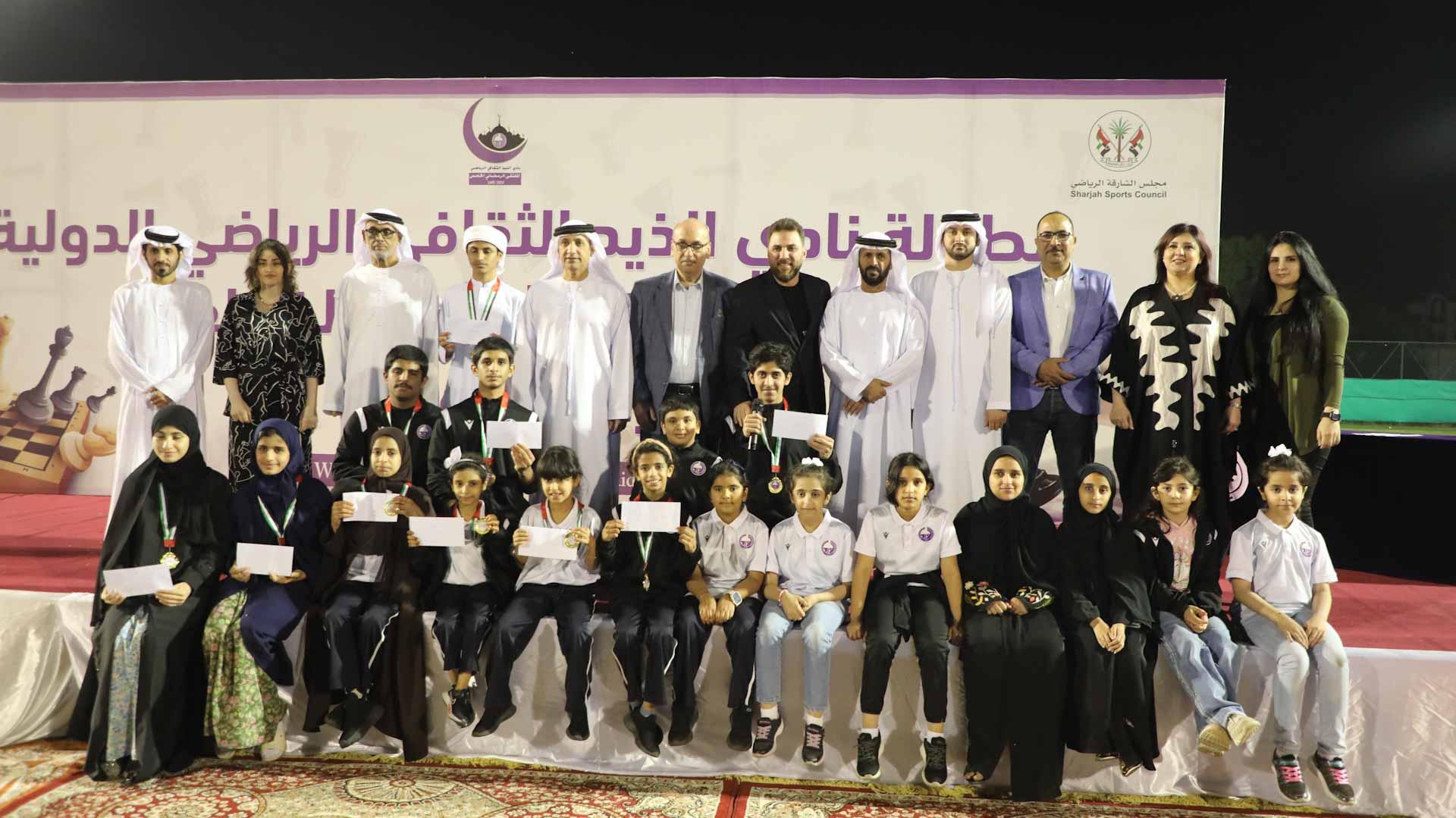 صورة بعنوان: بتتويج الفائزين..نادي الذيد يختتم بطولته الرمضانية الـ 5 للشطرنج 