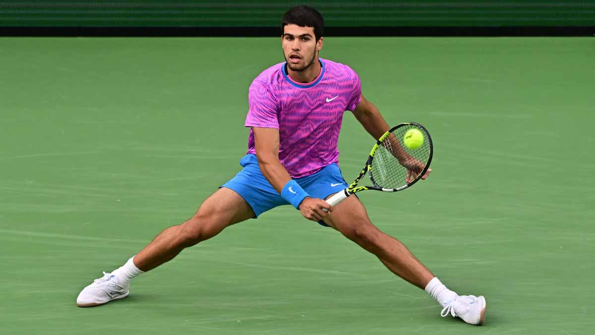 صورة بعنوان: الإسباني ألكاراز يتأهل لنهائي بطولة إنديان ويلز للتنس 