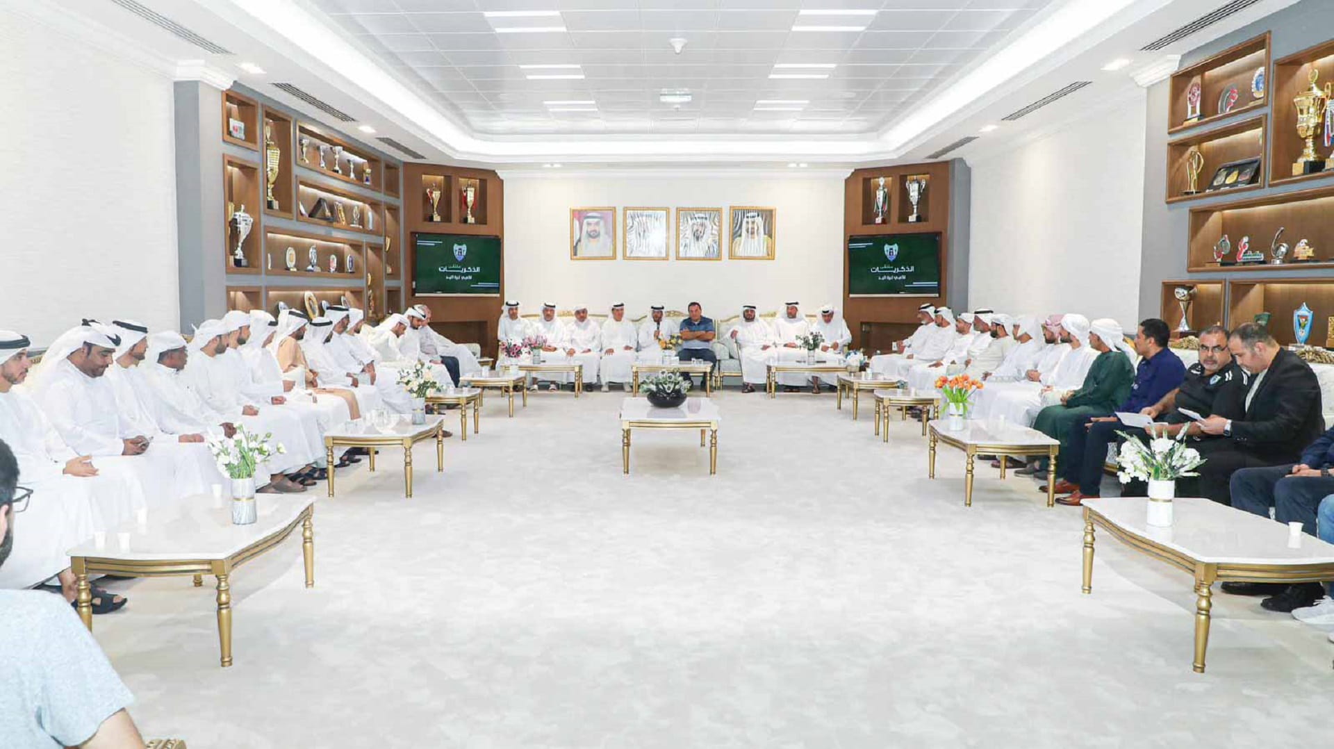 Image for the title: A Ramadan night for players and coaches at Dibba Al Hisn Club 