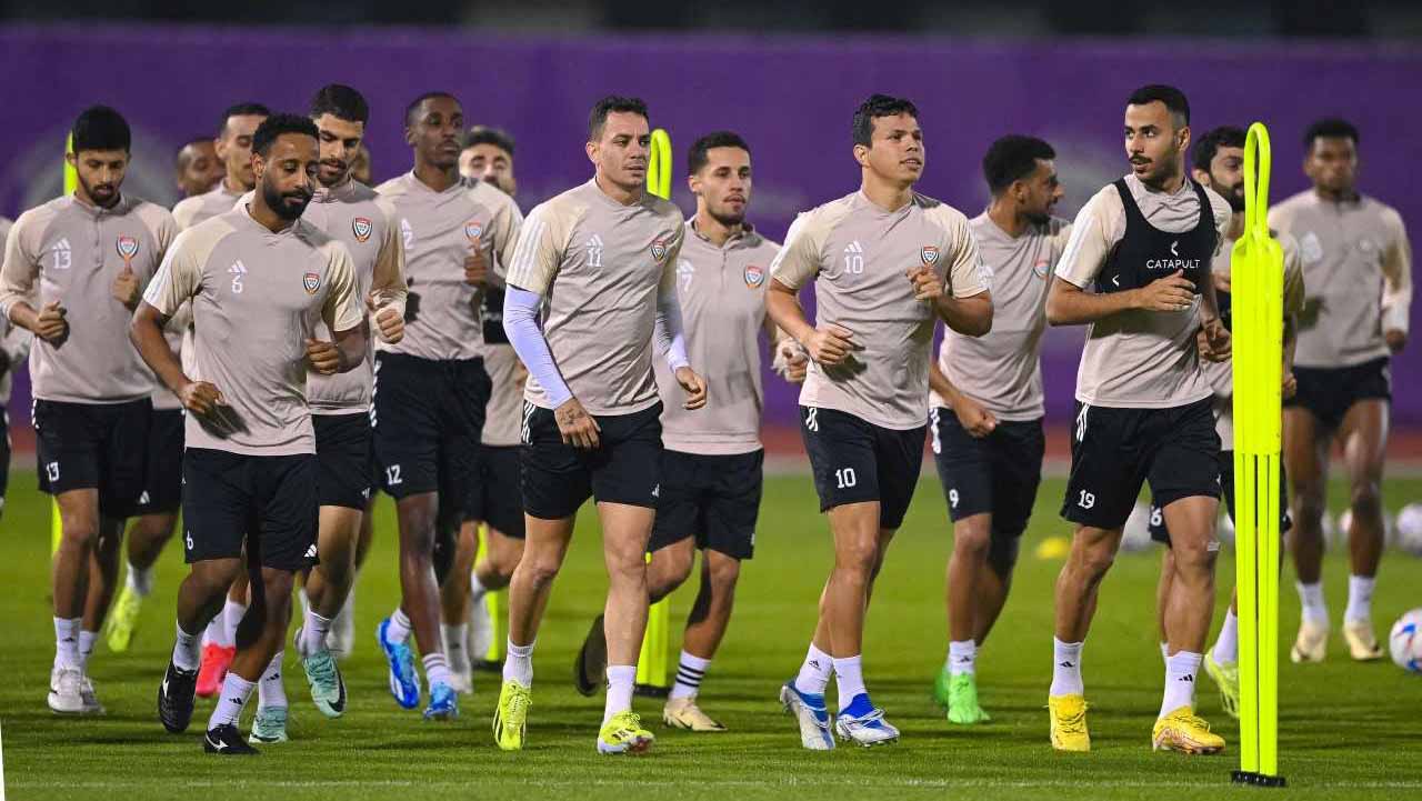 صورة بعنوان: منتخبنا الوطني يواصل استعداداته لمواجهة اليمن الخميس المقبل 