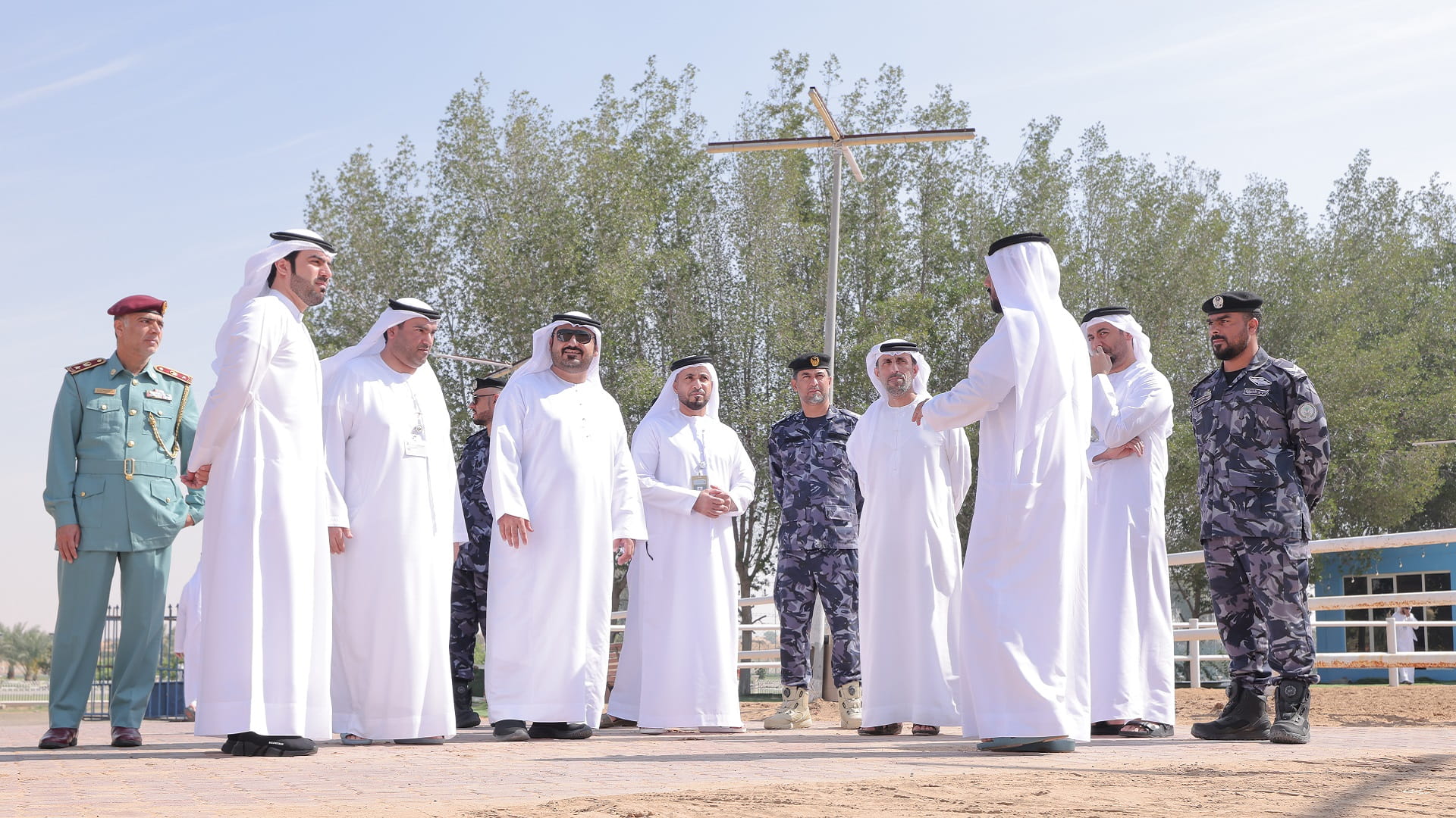 Image for the title: Sharjah's Farm Oversight Committee continues inspection tours 