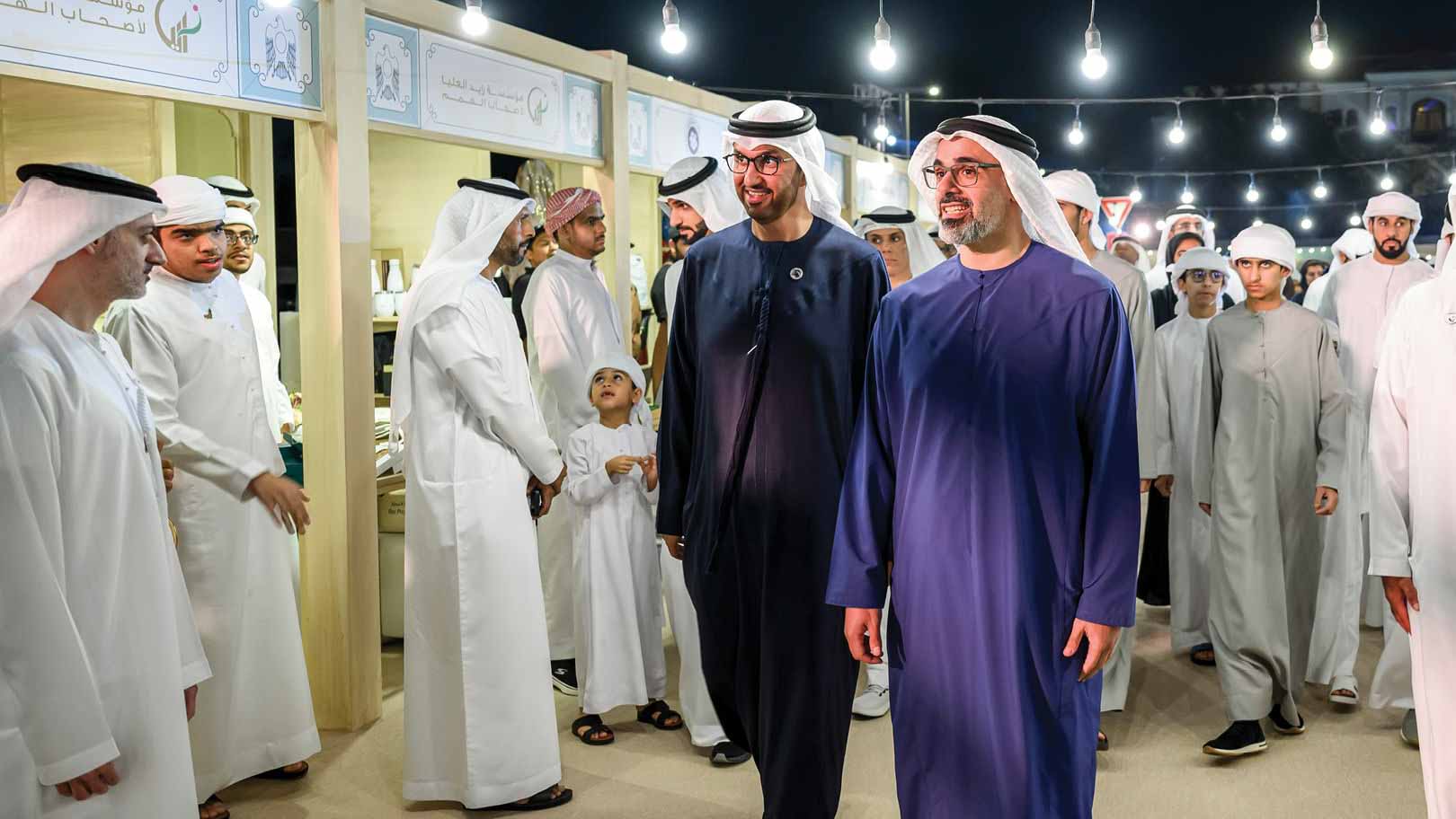Image for the title: Khaled bin Mohamed bin Zayed attends ADNOC Ramadan gathering 