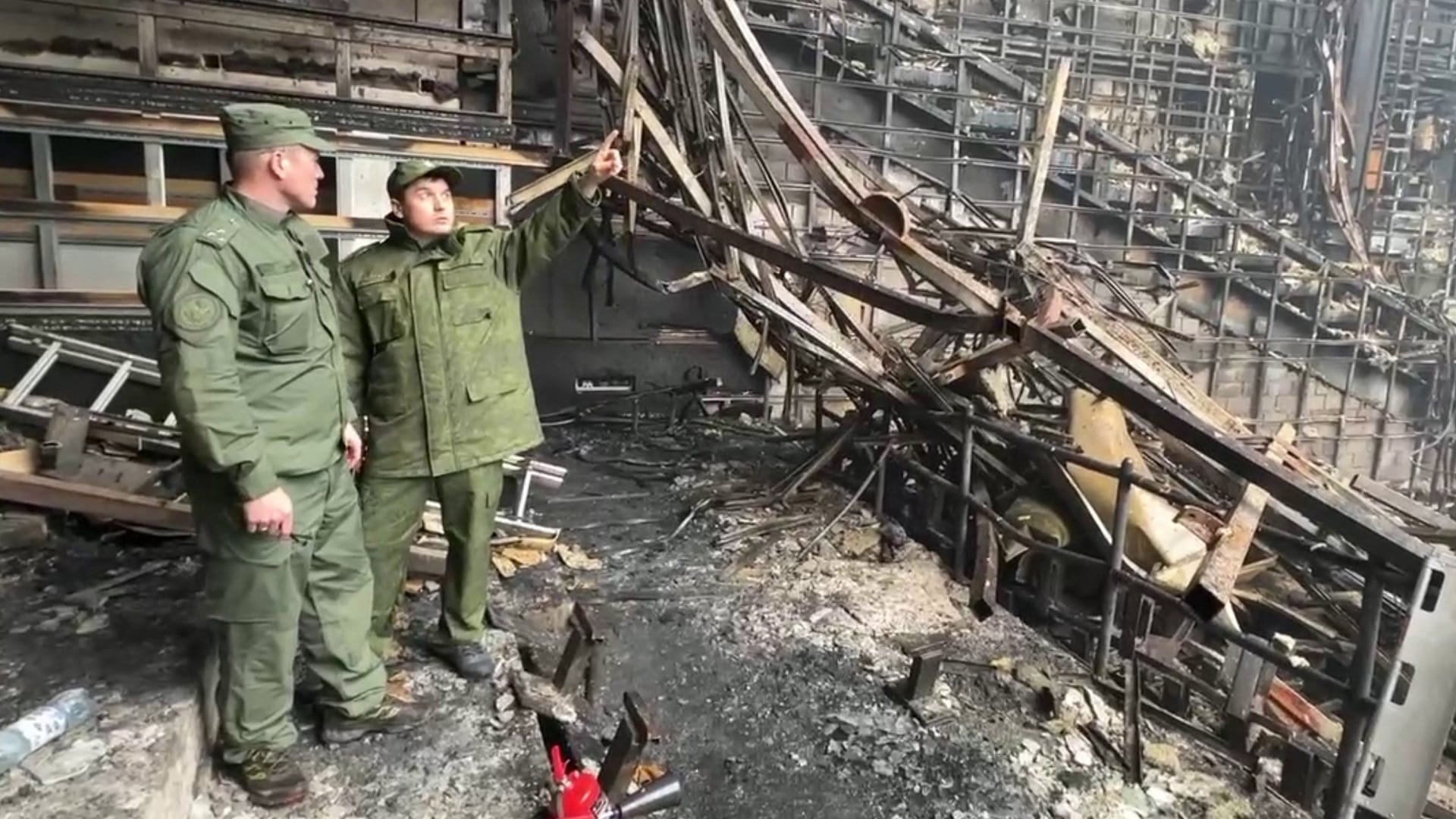 Image for the title: Moscow shooting toll soars to 133 