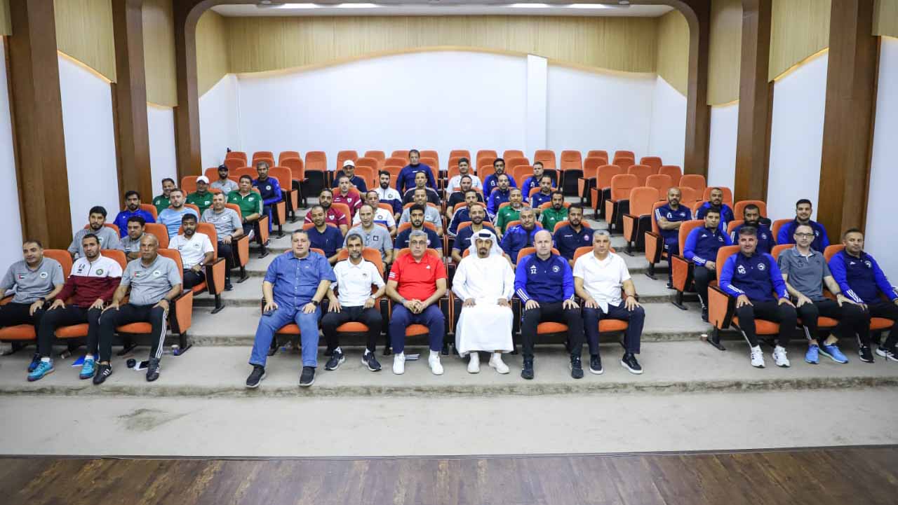 Image for the title: 42 coaches participate in age groups’ workshop at Sharjah clubs 
