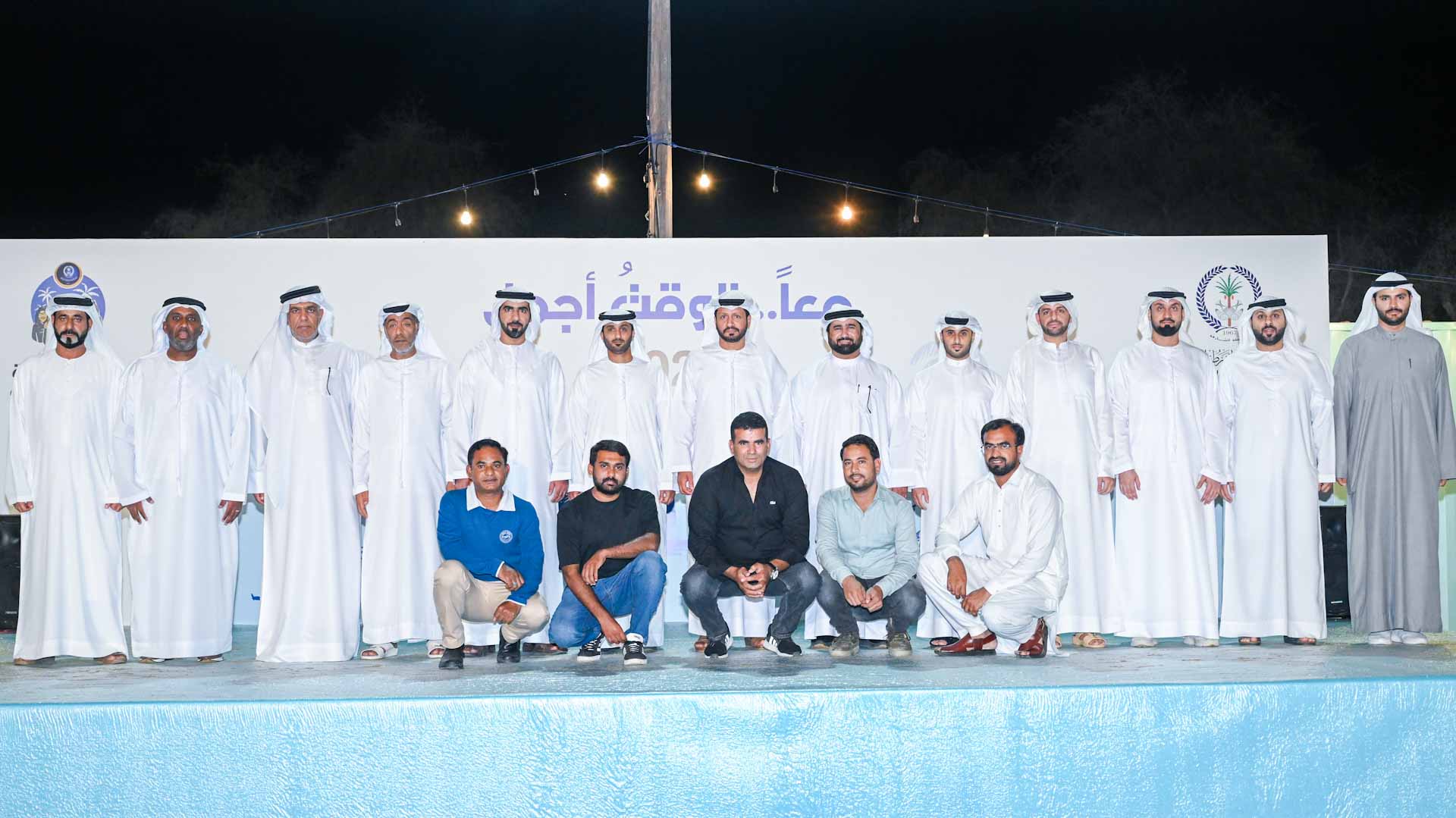 Image for the title: Al Shamsi pays tribute to 5th Desert Park's sponsors 