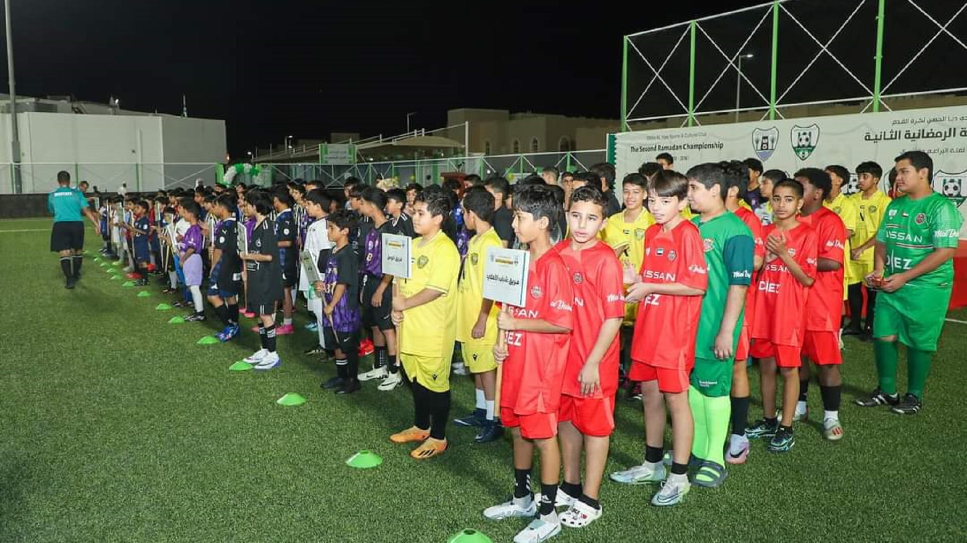 صورة بعنوان: انطلاق منافسات بطولة كرة القدم الرمضانية الثانية في نادي دبا الحصن 