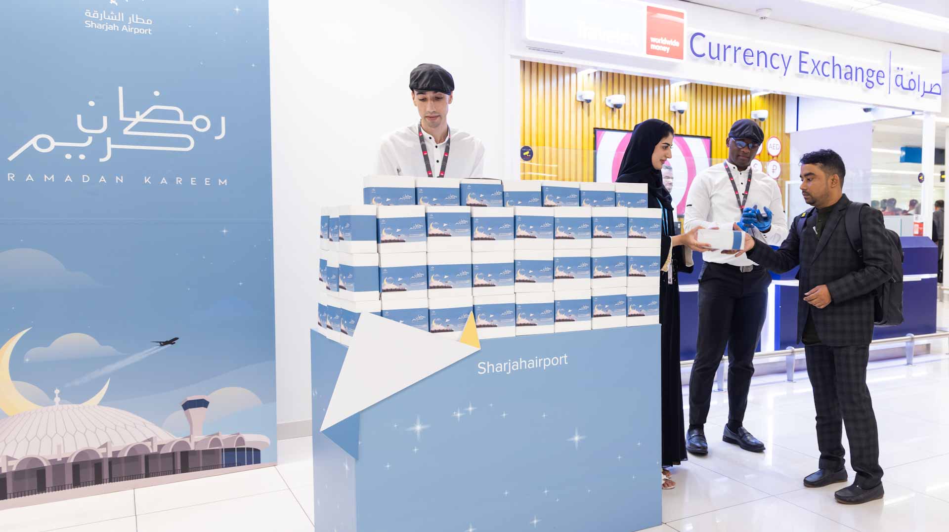 Image for the title: SA shares spirit of Ramadan with passengers 