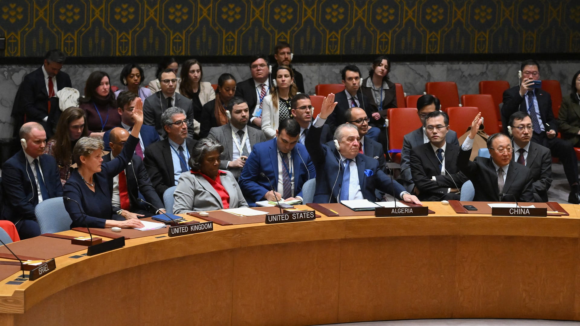 Image for the title: Countries call for swift implemenation of UN ceasefire vote 