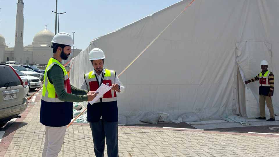 Image for the title: SEWA supplies electricity to 17 Ramadan tents 