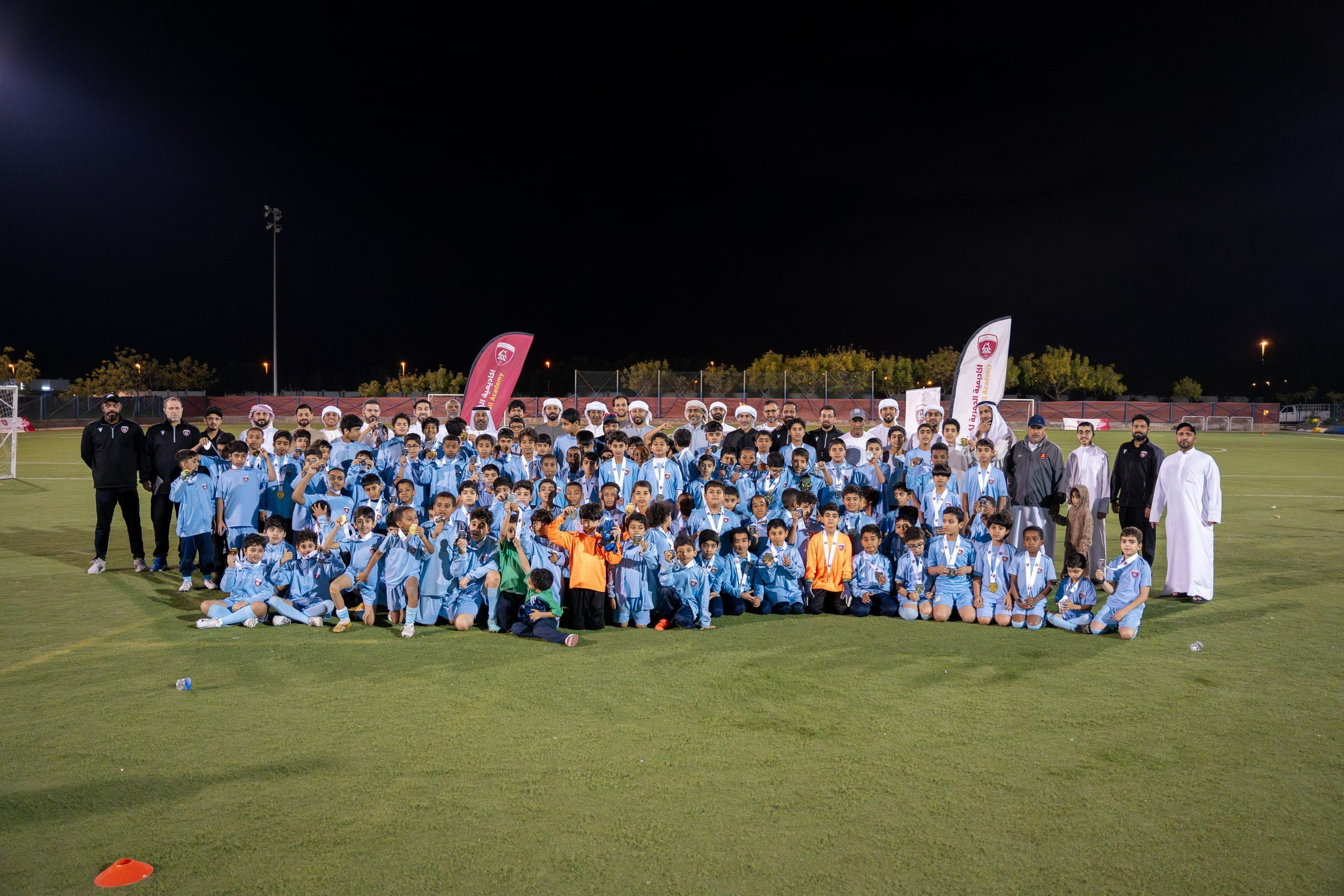 Image for the title: Al Hamriyah Football Academy organises an “internal tournament” 