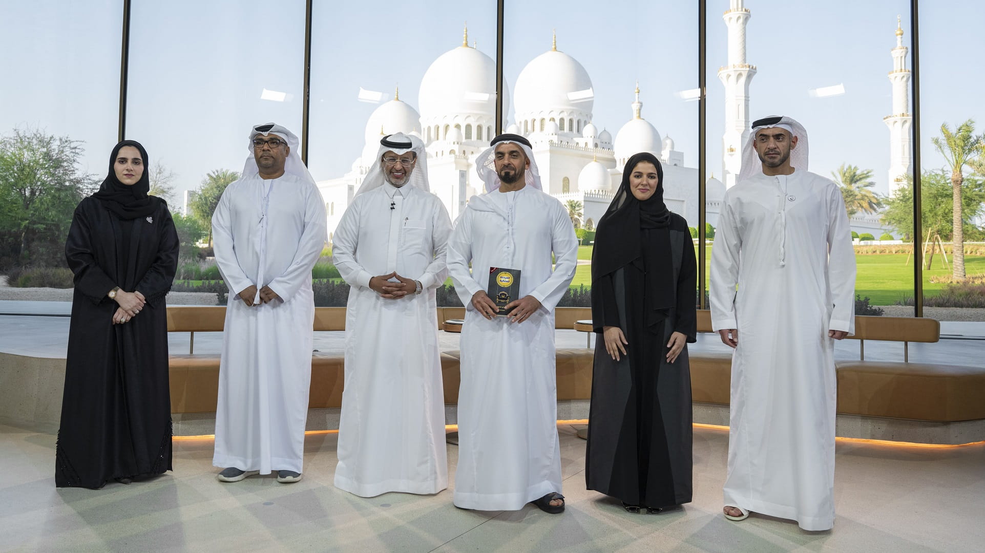 Image for the title: Saif bin Zayed attends third lecture of Majlis Mohamed bin Zayed 