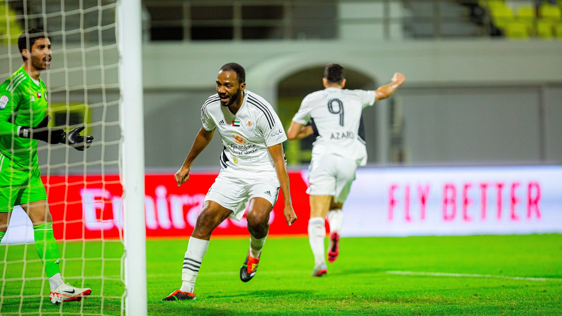 Image for the title: Ajman wins against Kalba in ADNOC Pro League 