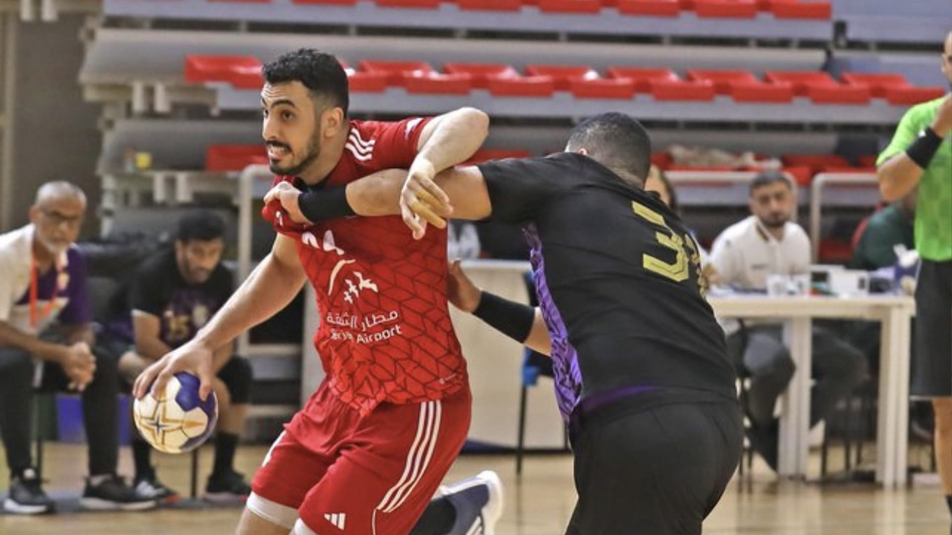 Image for the title: Sharjah’s handball team wins against Al Ain  