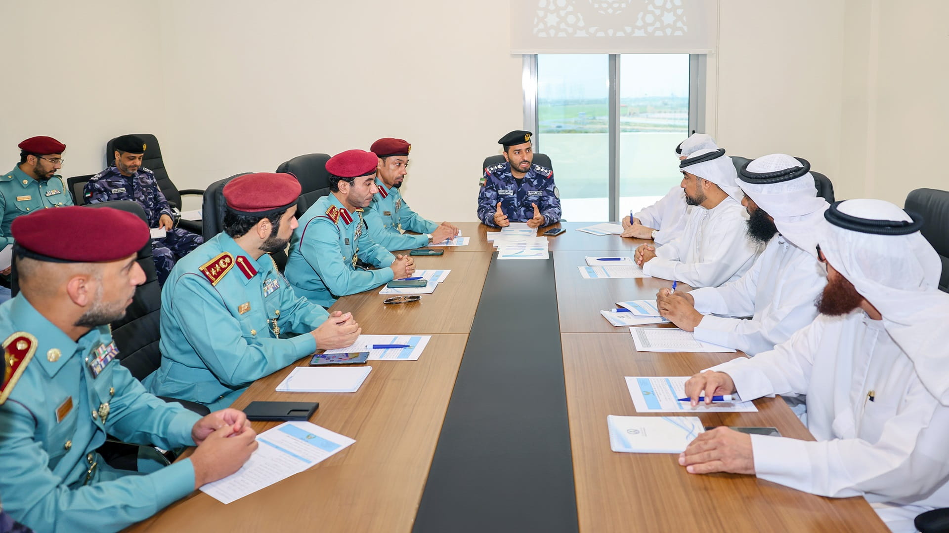 Image for the title: Sharjah Police Directs Ramadan Coordination Meeting 
