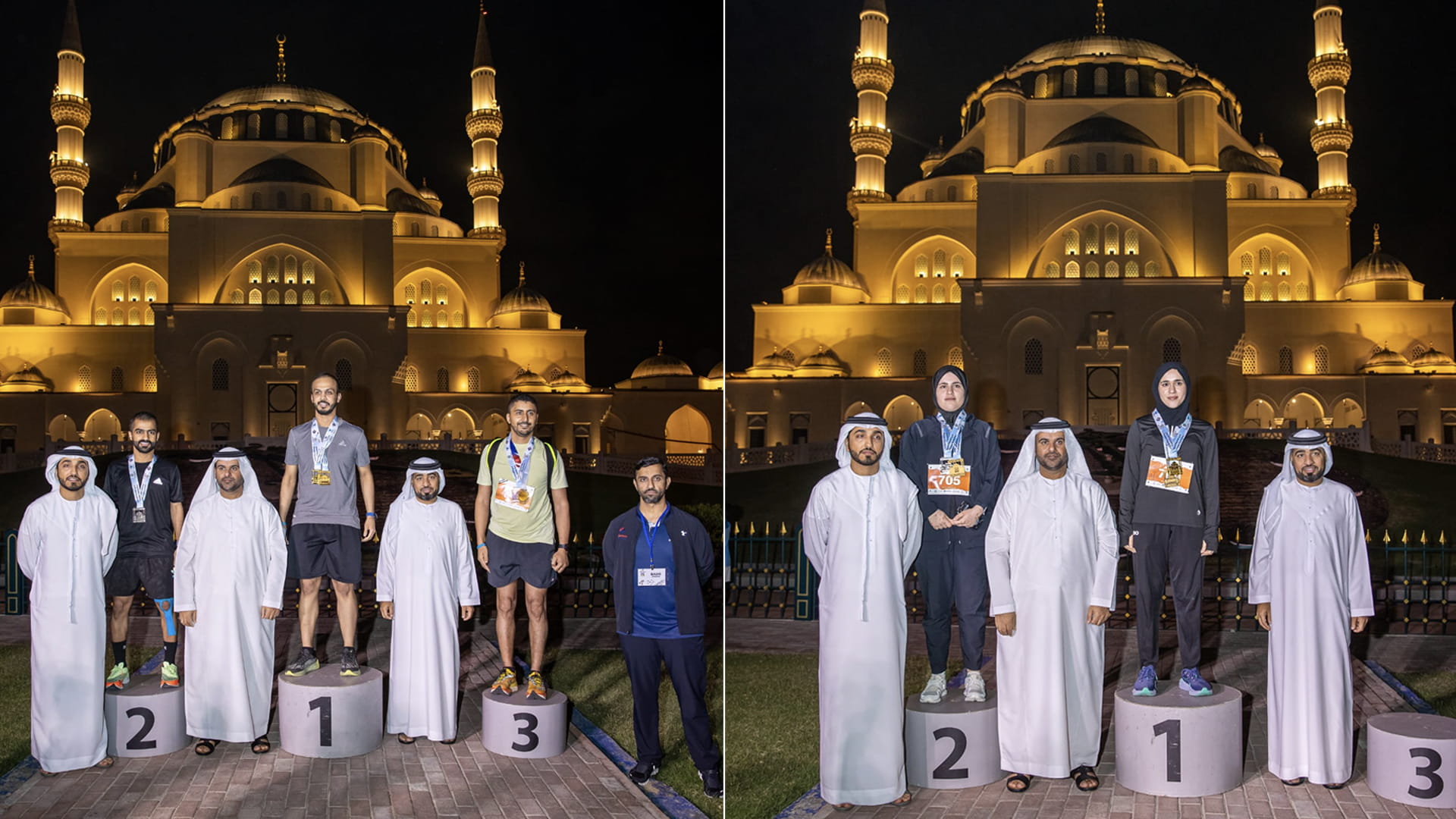 صورة بعنوان: مجلس الشارقة الرياضي يتوّج الفائزين بسباق الجري الخيري 