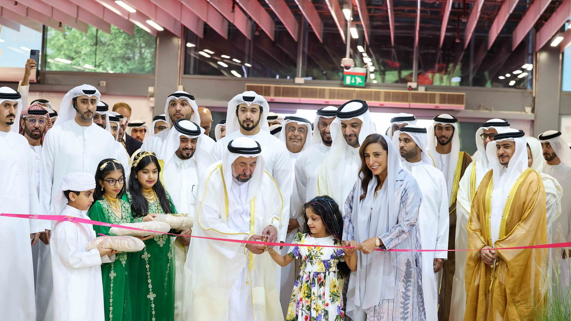 Image for the title: Sultan Al Qasimi inaugurates 15th edition of SCRF 