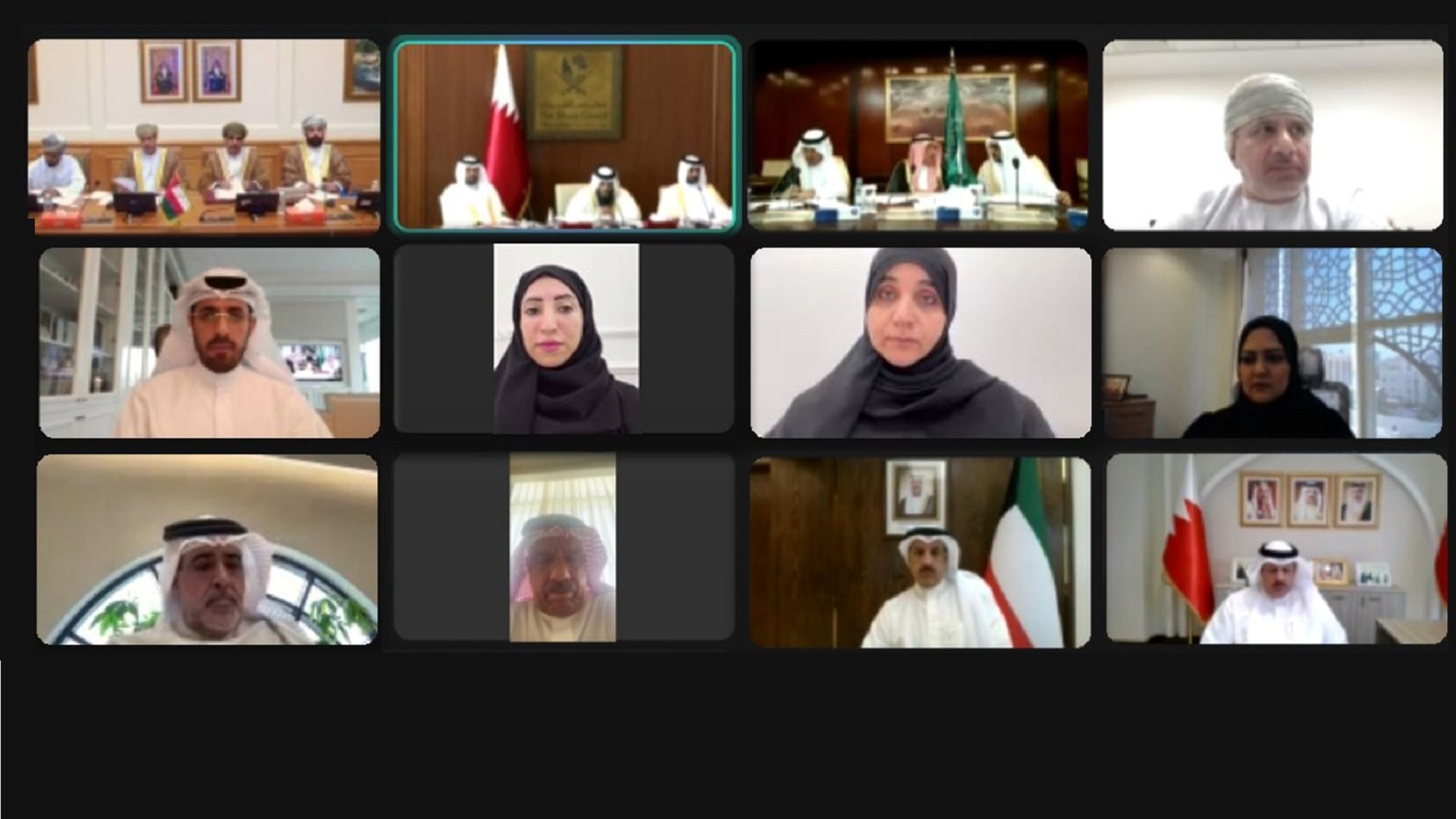 صورة بعنوان: الشعبة الإماراتية تشارك باجتماع التنسيق البرلماني للمجالس الخليجية 