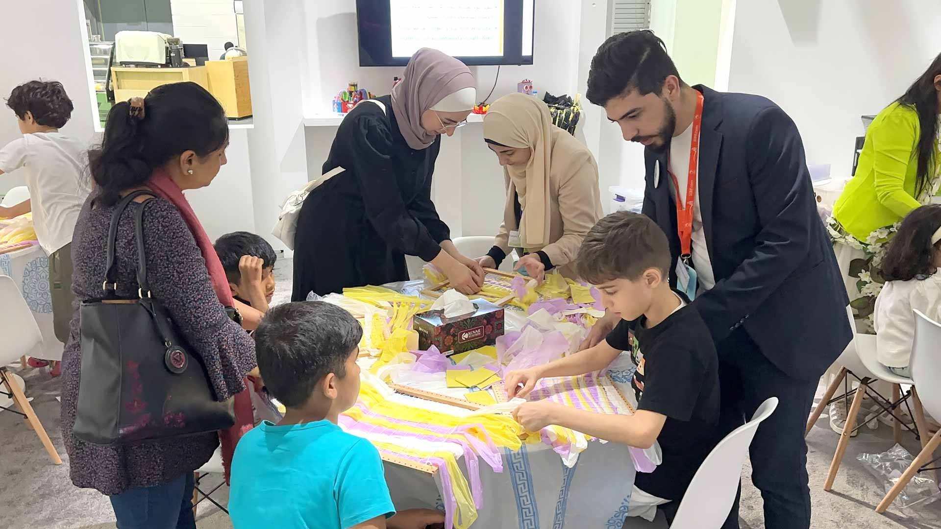 Image for the title: Al-Ahmad: Workshops enhance Recycling Awareness 