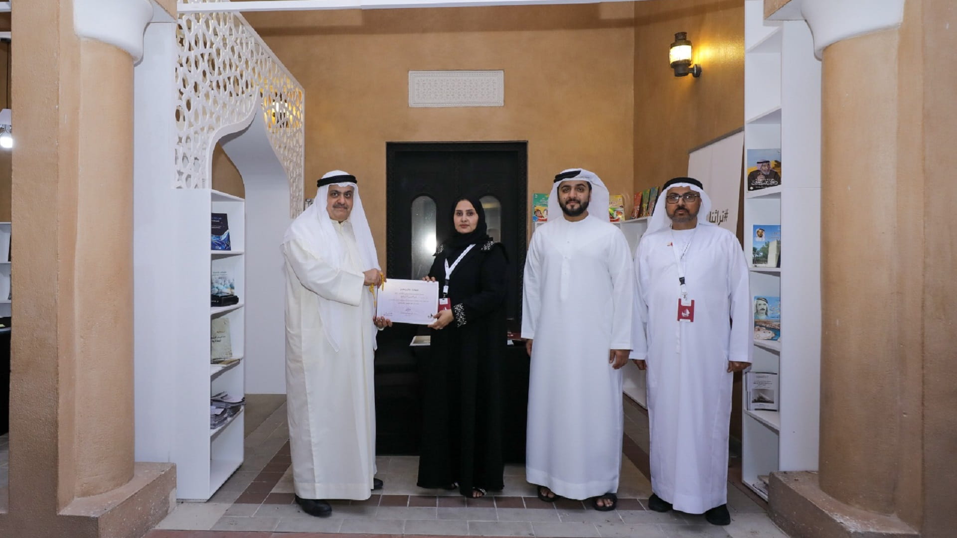 صورة بعنوان: فرقة زينة الشارقة تختتم مشاركتها في جائزة كتارا لفن النهمة بالدوحة 