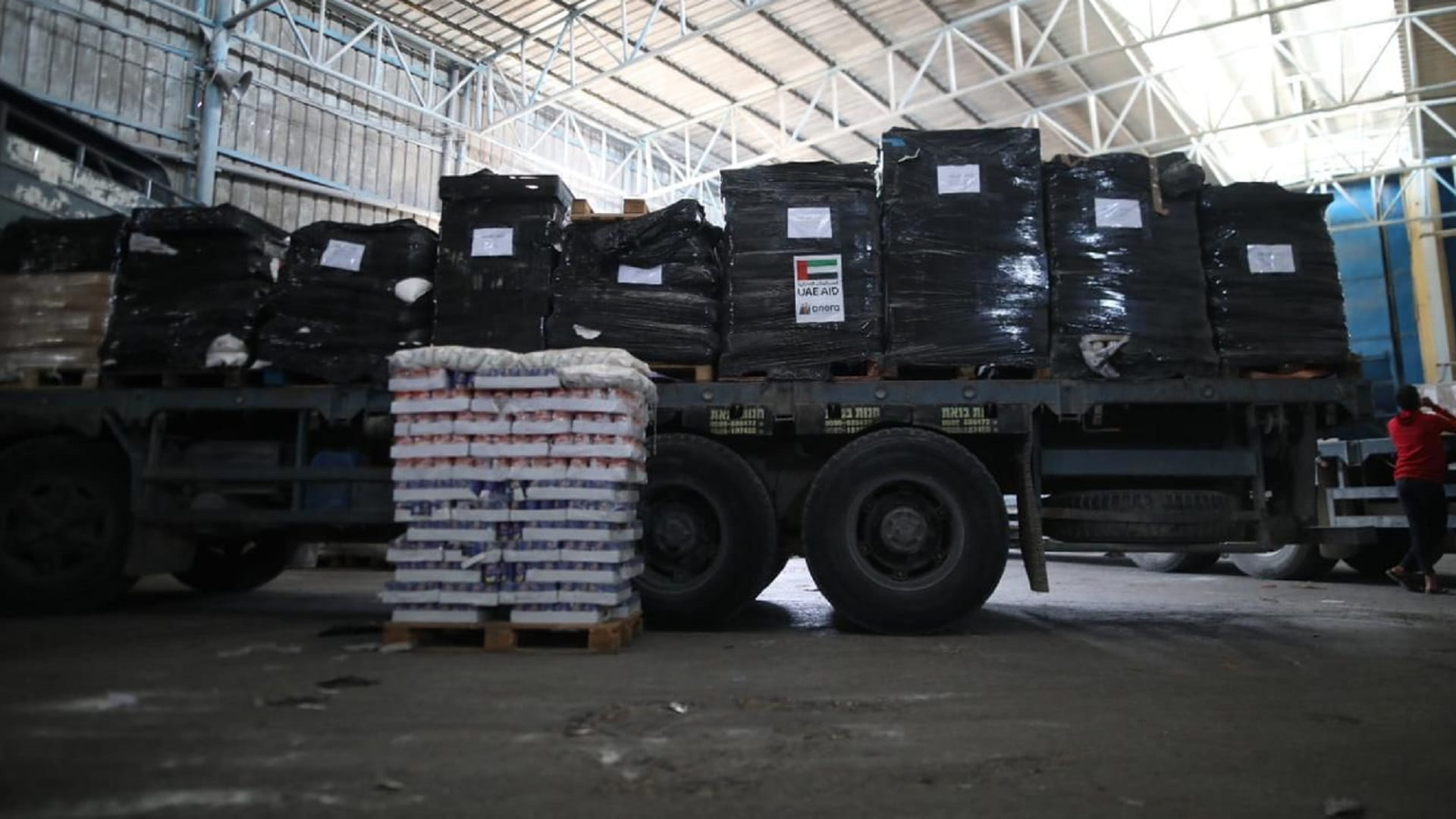 Image for the title: UAE announces delivery of 400 tonnes of food aid to people of Gaza 