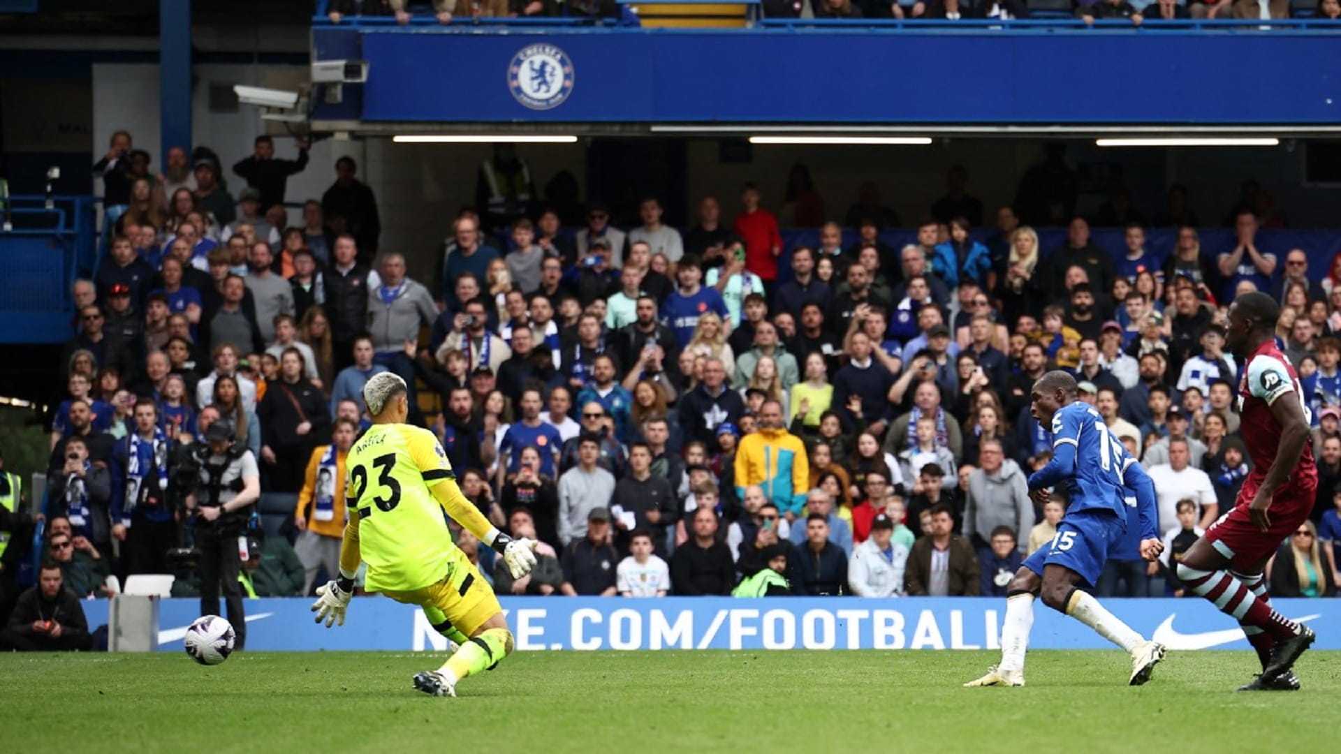 صورة بعنوان: تشيلسي يمزق شباك ويستهام في الدوري الإنجليزي الممتاز   