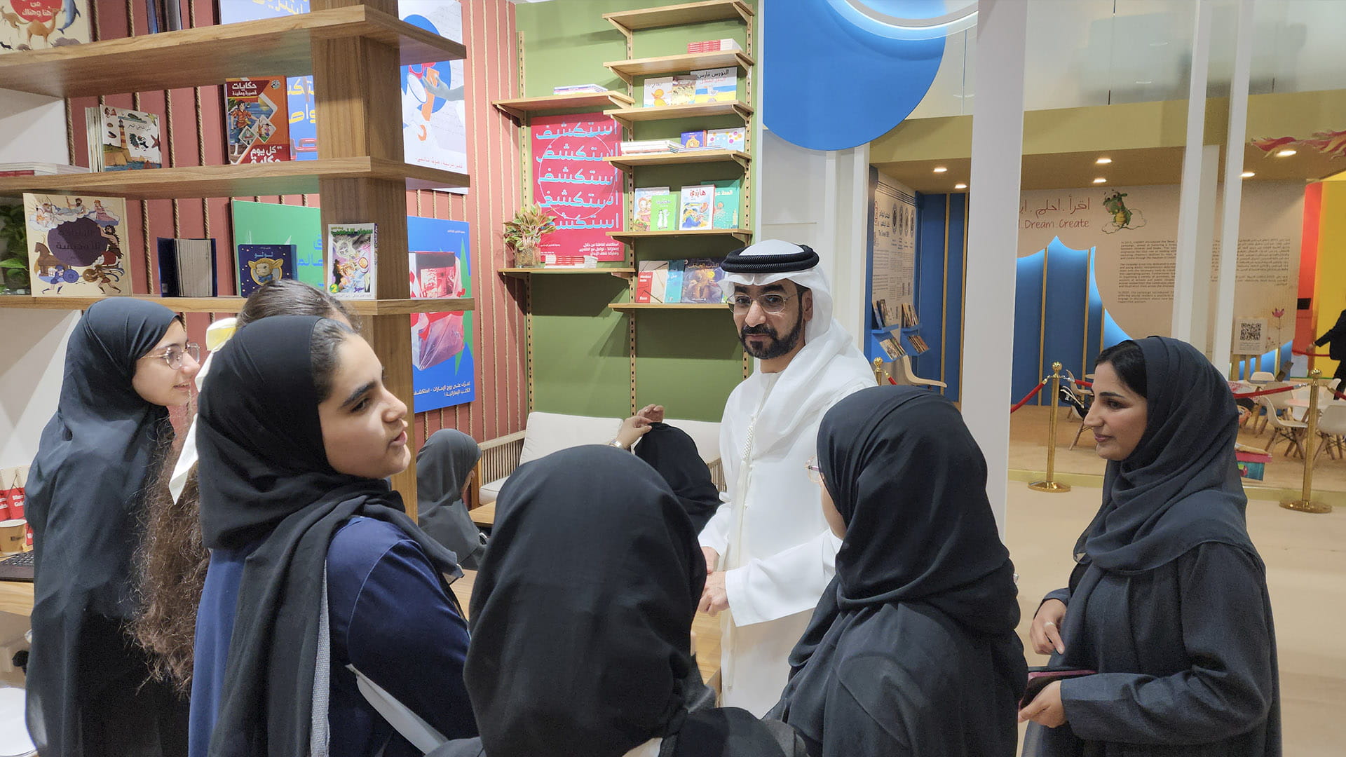 Image for the title: Al Kous: SCRF provides UAE publishers with great opportunities 