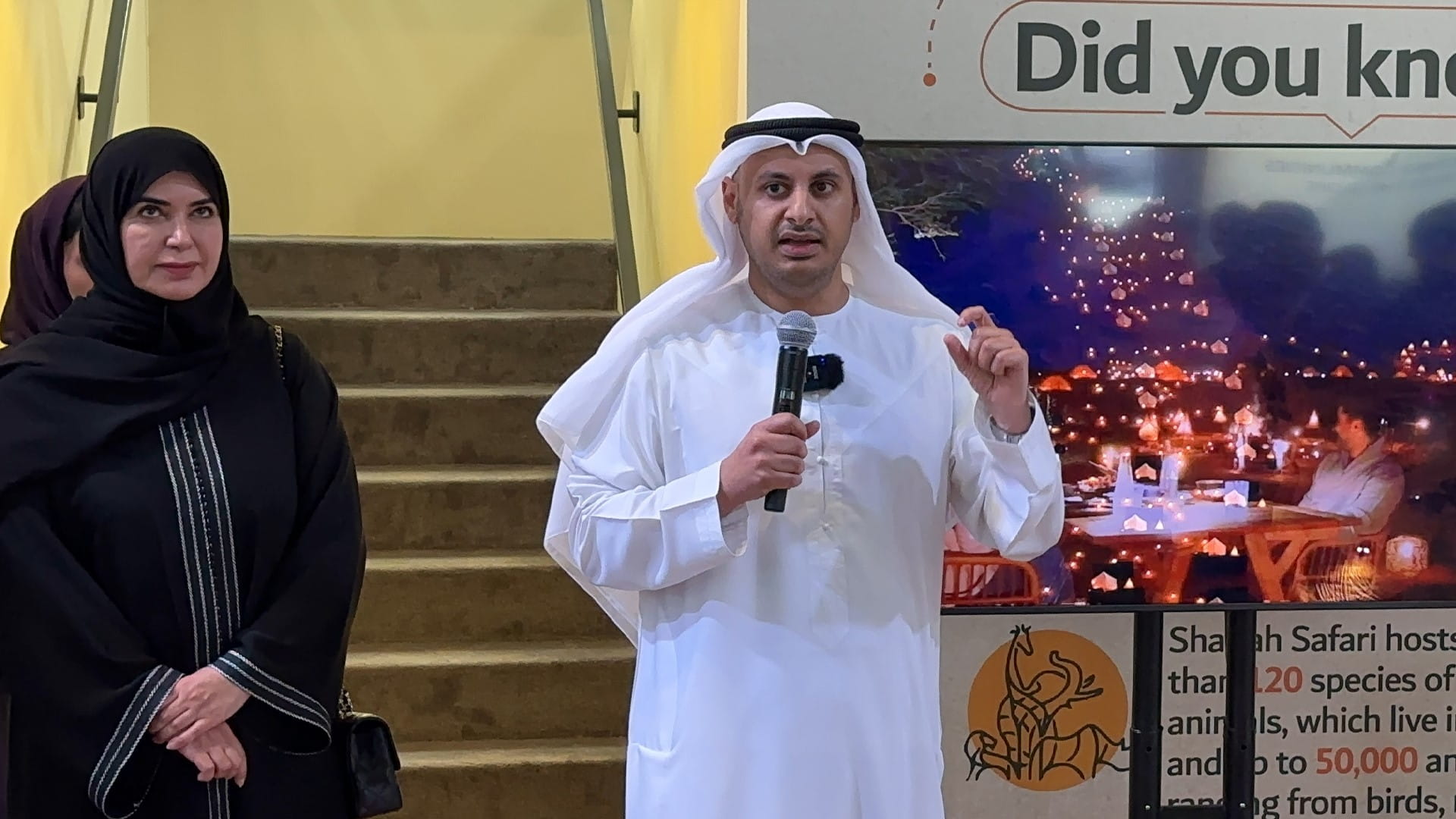 Image for the title: Ahmed Al Qaseer: Shurooq promotes Sharjah tourism at ATM 