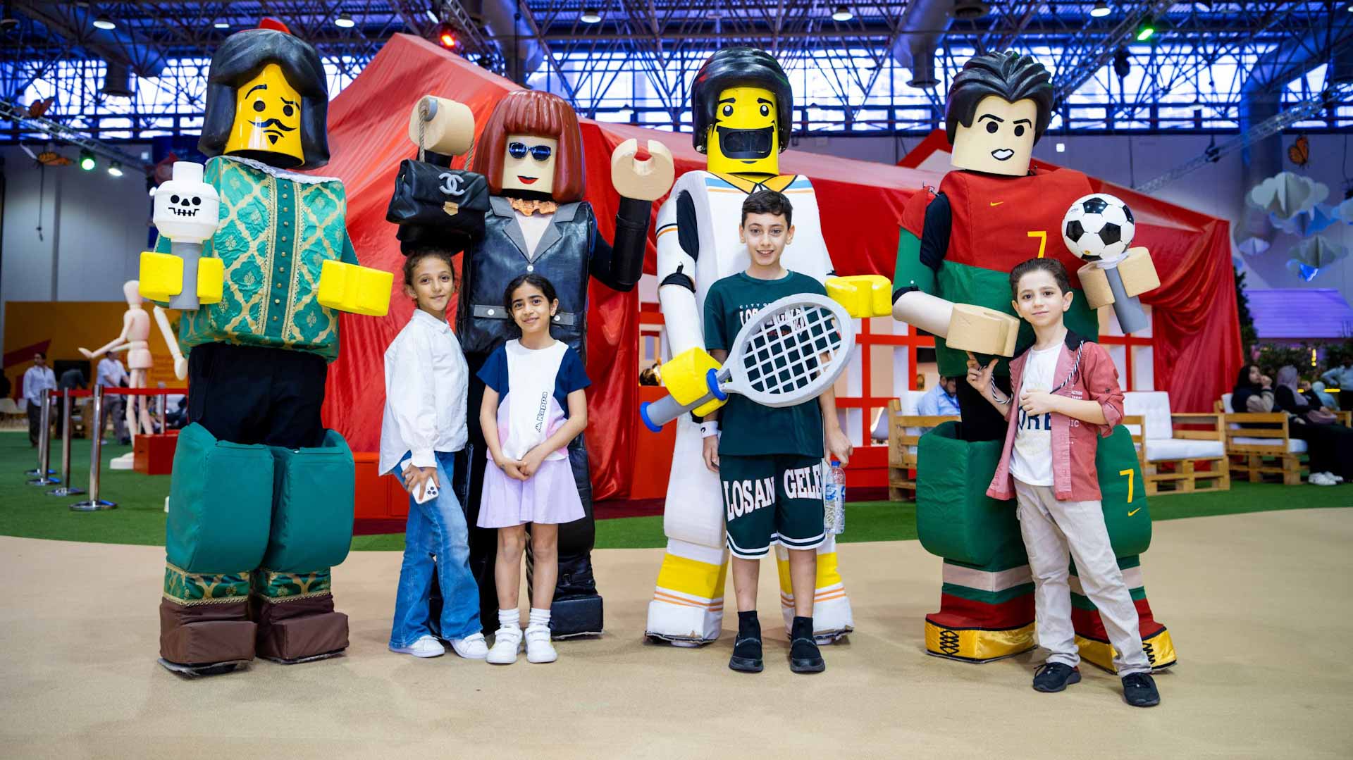 Image for the title: LEGO's walkabout entertainment a major crowd puller at SCRF  