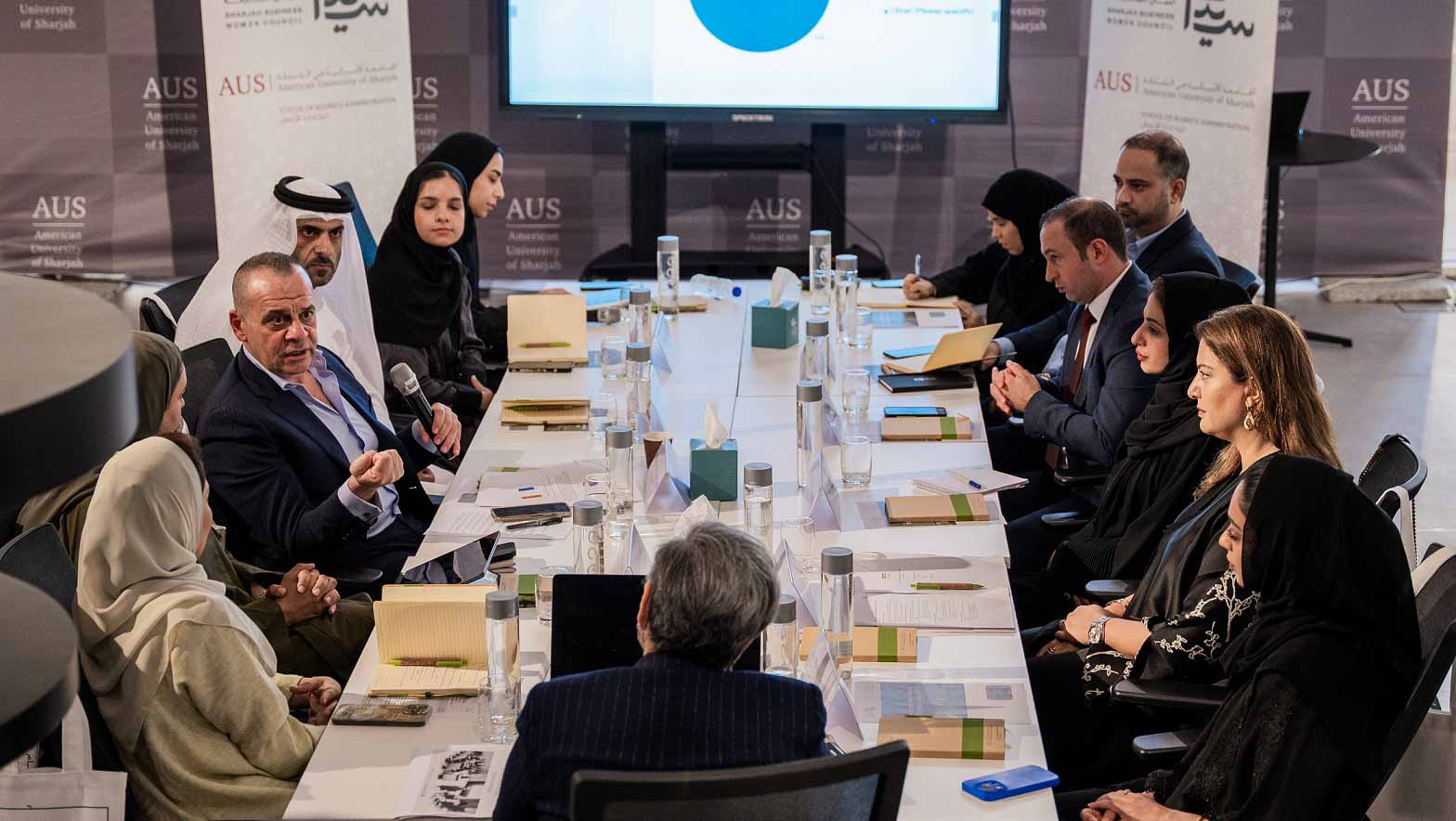 Image for the title: SBWC & AUS launch data-driven round table series 