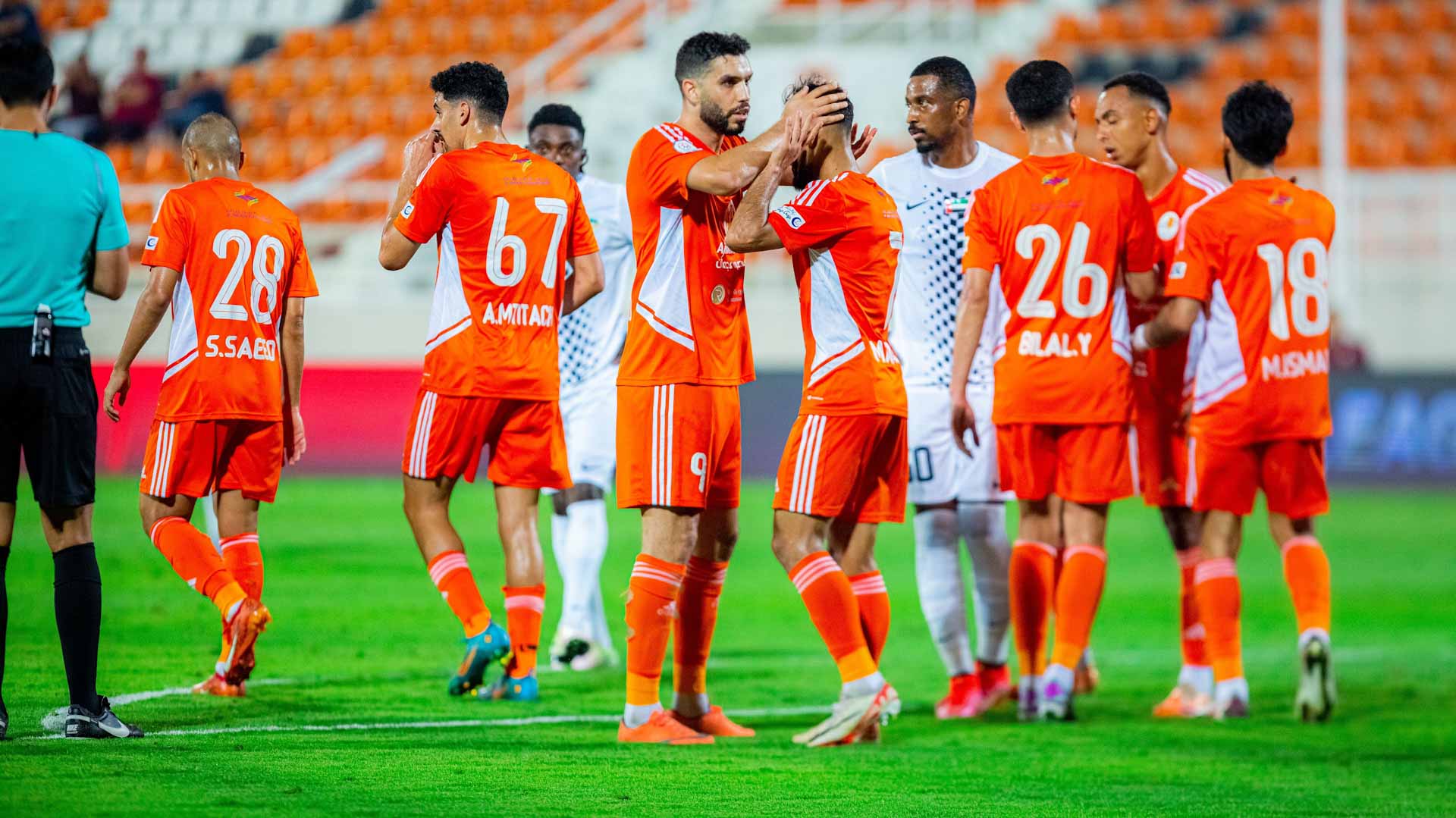 صورة بعنوان: دوري أدنوك للمحترفين .. عجمان يفوز على البطائح بثنائية 