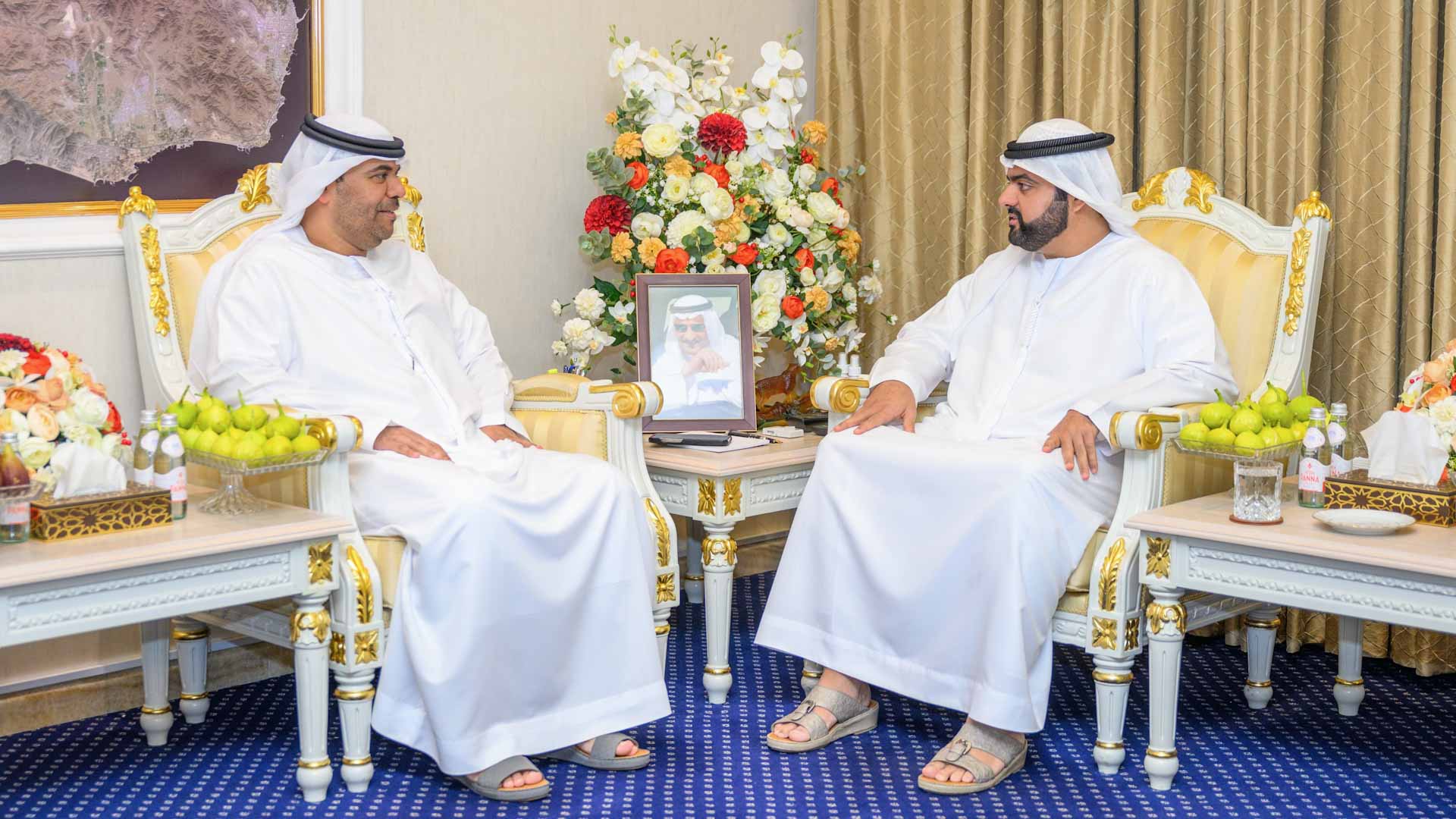 Image for the title: Fujairah CP briefed about work of ‘MHRE - FLO’ 