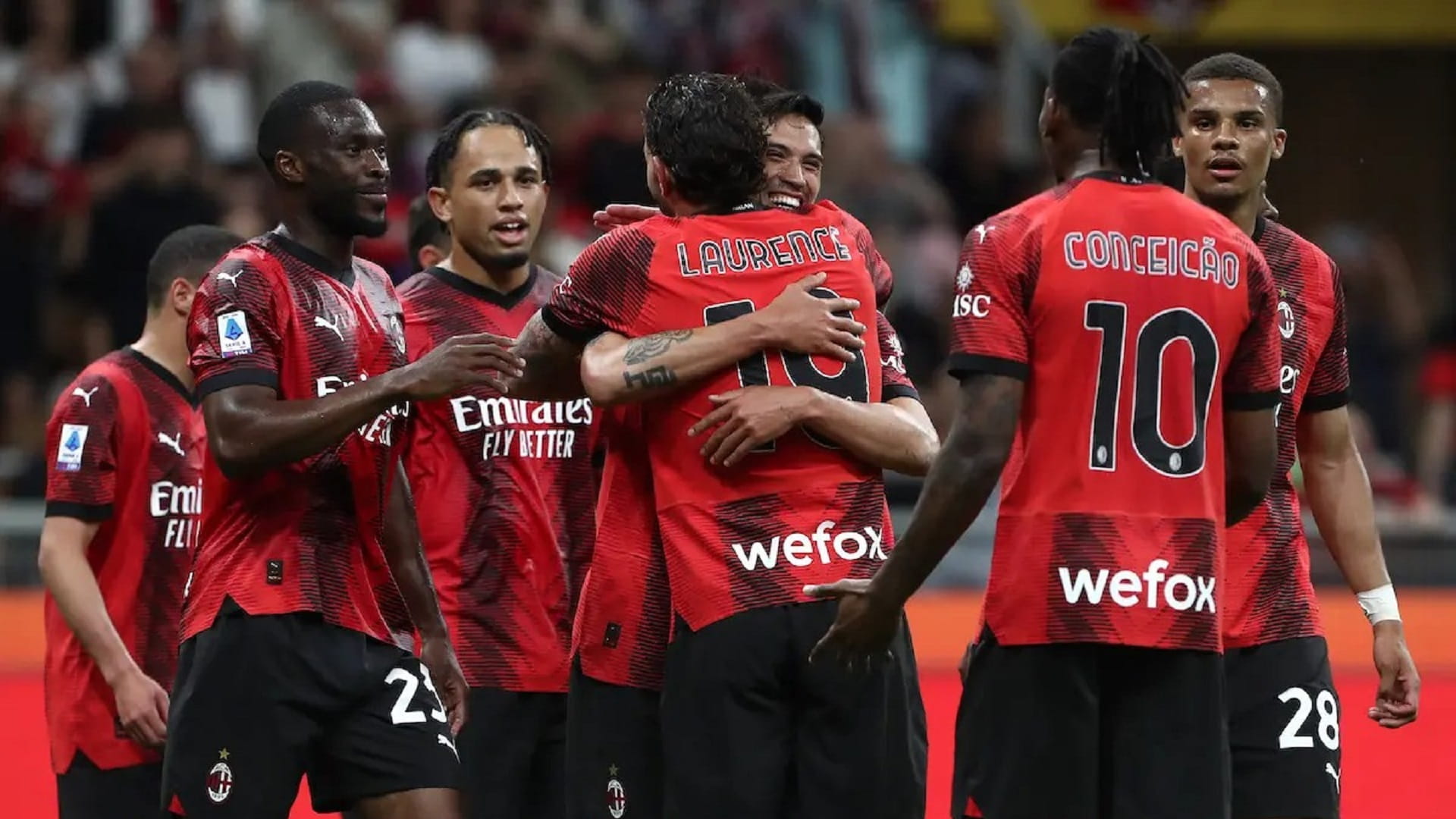 صورة بعنوان: ميلان يحافظ على وصافة الدوري الإيطالي 