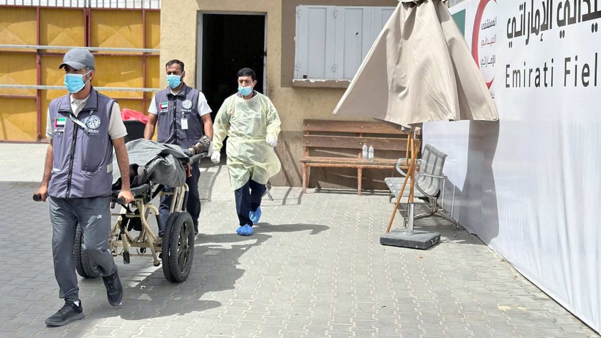 Image for the title: Emirati Field Hospital continues to provide services in Gaza 