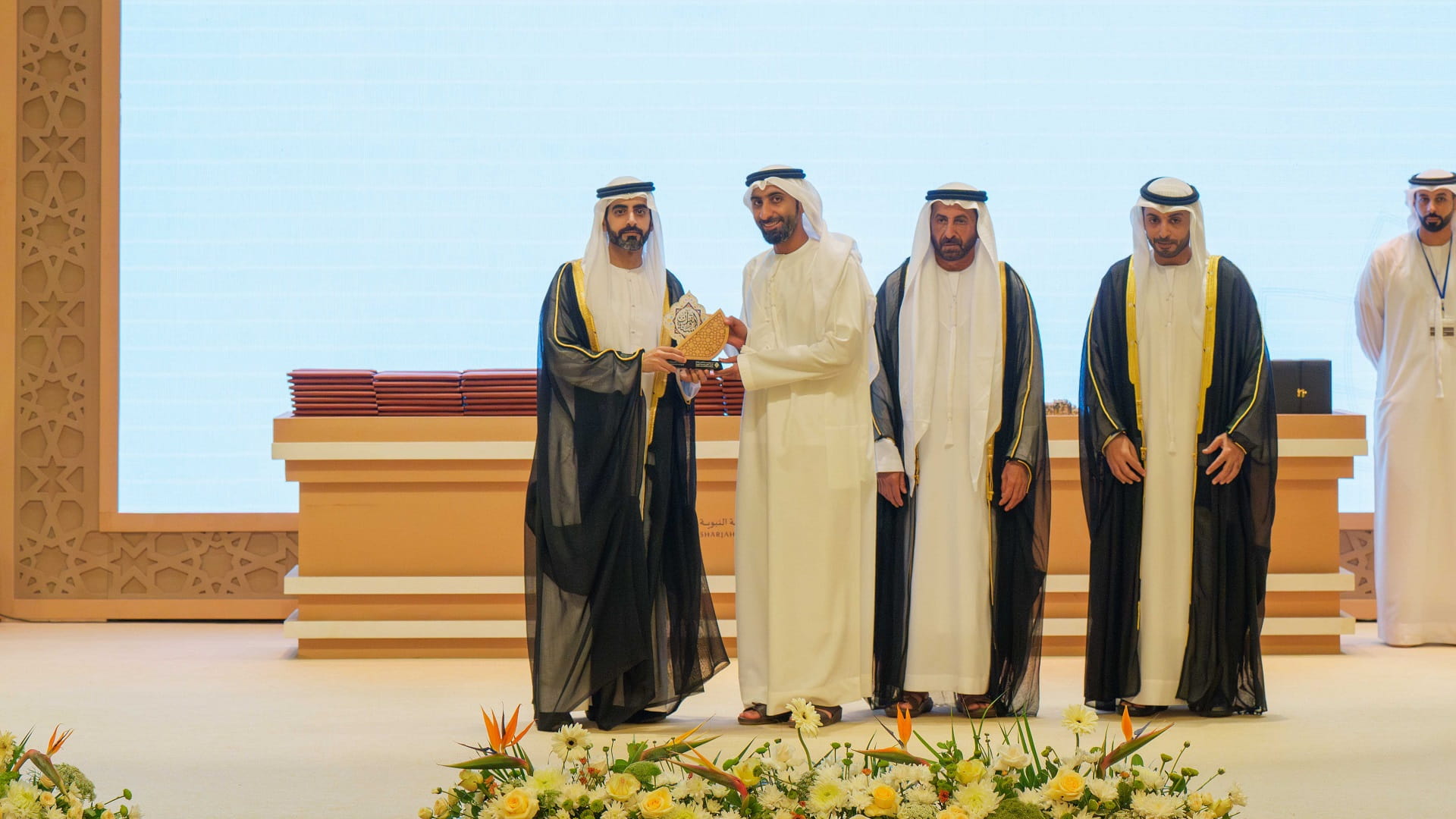 Image for the title: Salem Al Qasimi honours ‘Sharjah Quran and Sunnah Award’ winners 
