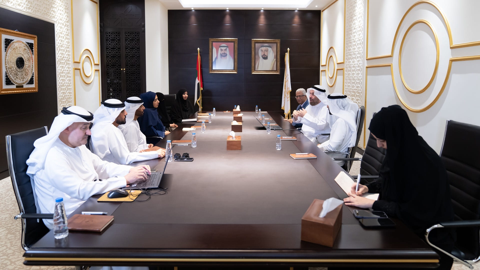 Image for the title: SCC committee visits Al Qasimia University  