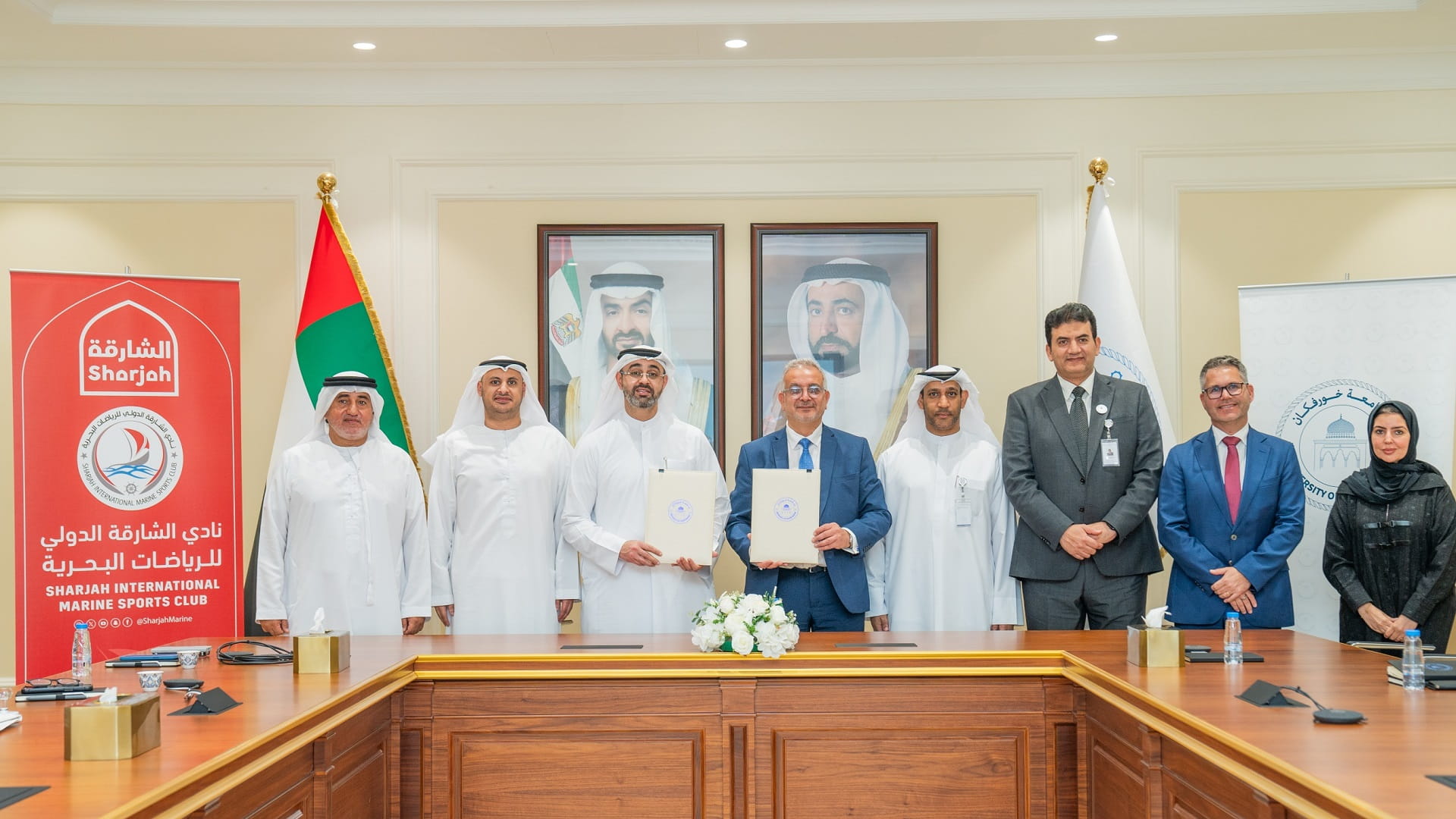 Image for the title: Sharjah Marine Club forges strategic partnerships 