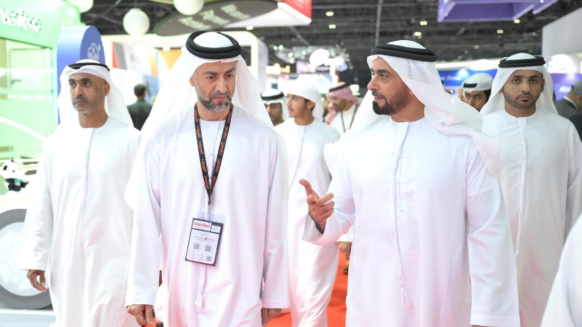 Image for the title: Saif bin Zayed inaugurates 'Seamless Middle East 2024' 