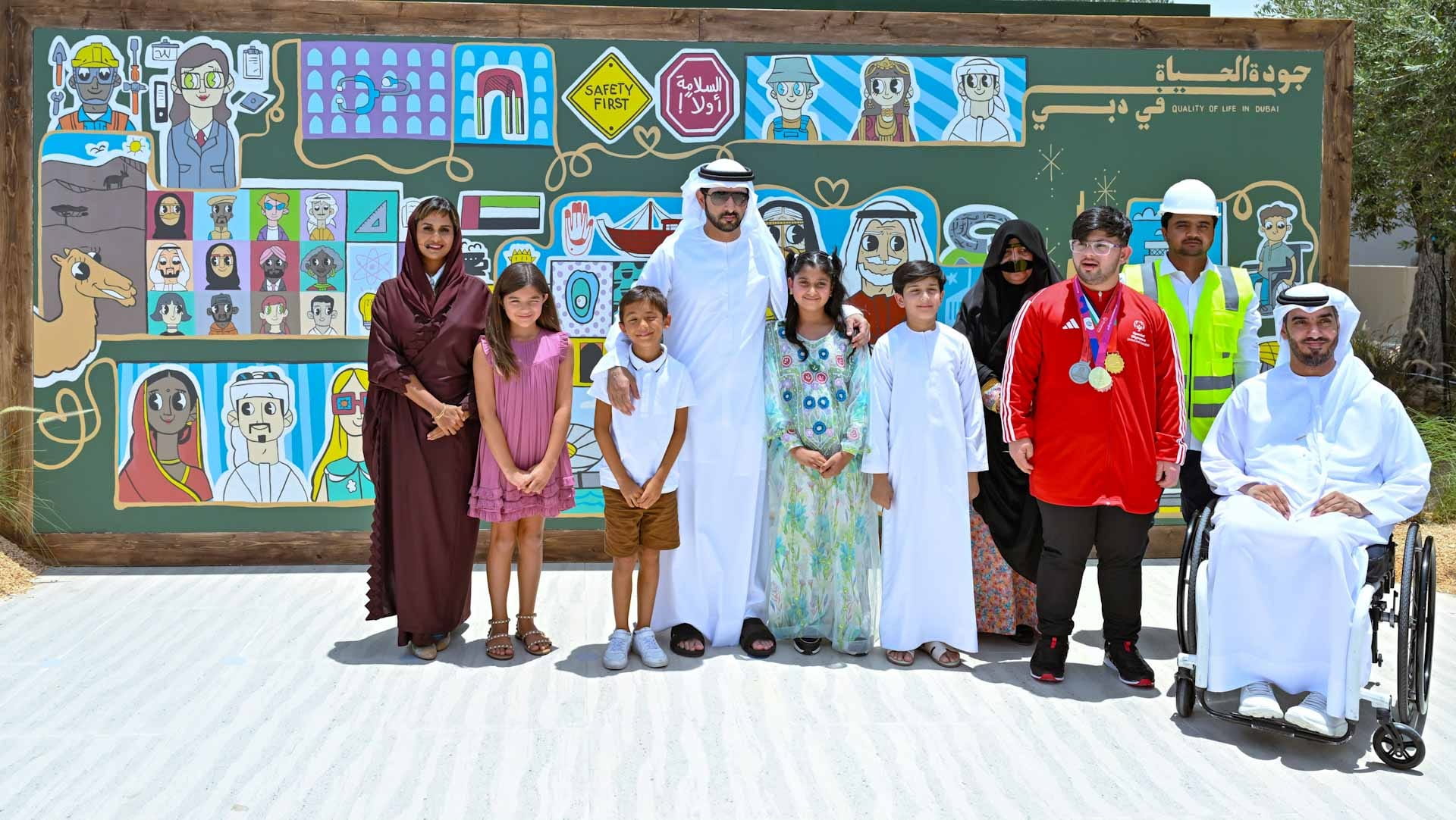 صورة بعنوان: حمدان بن محمد يعتمد استراتيجية جودة الحياة في دبي حتى 2033 