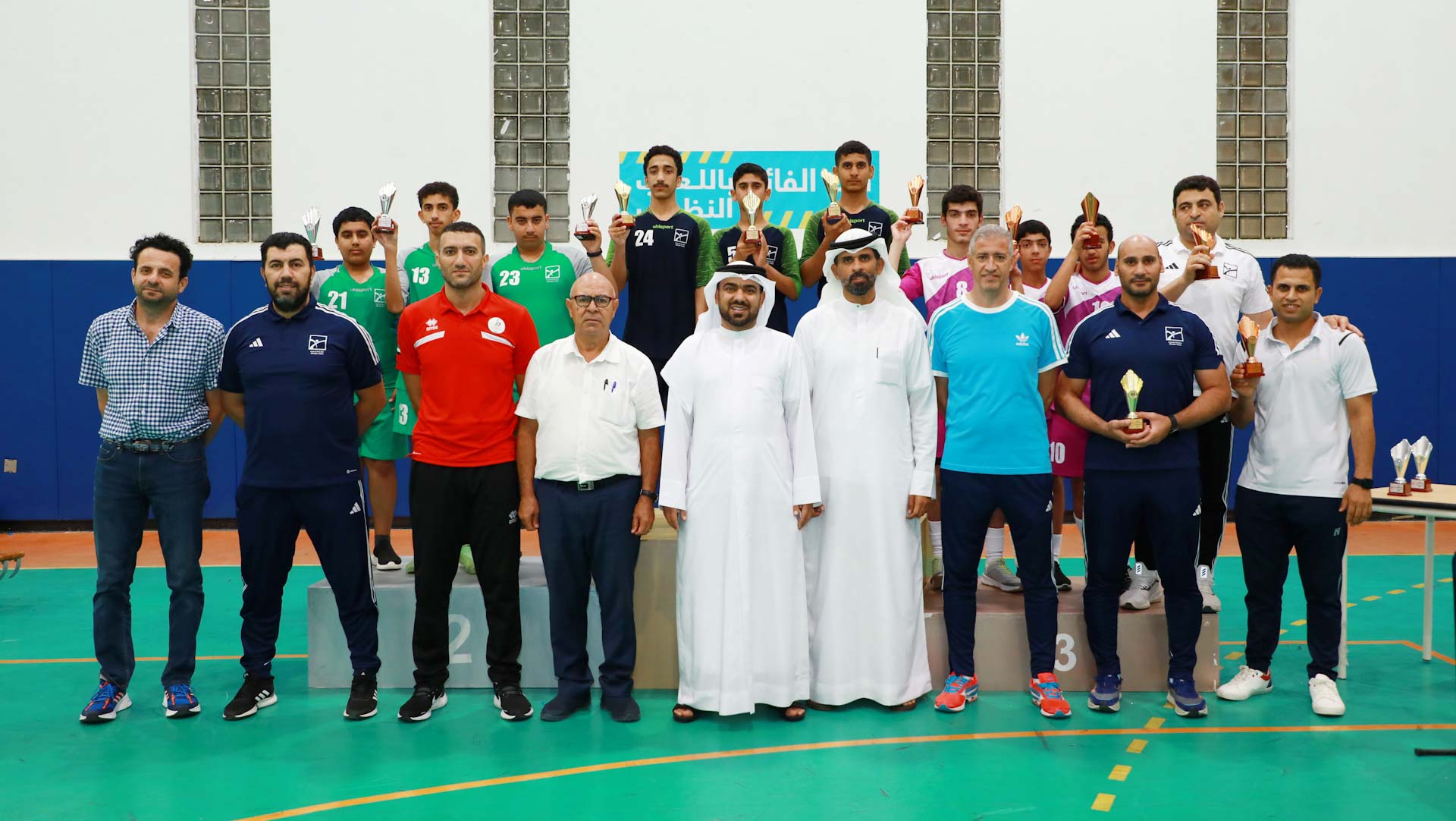 Image for the title: Dibba Al Hisn Youth wins 1st place in the table tennis tournament 