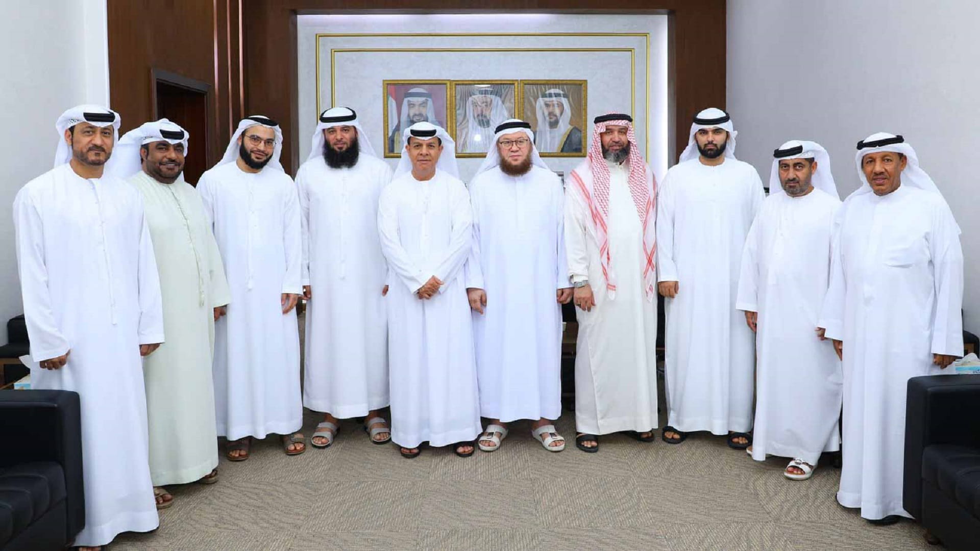 Image for the title: Honouring Dibba Al Hisn mosques imams  