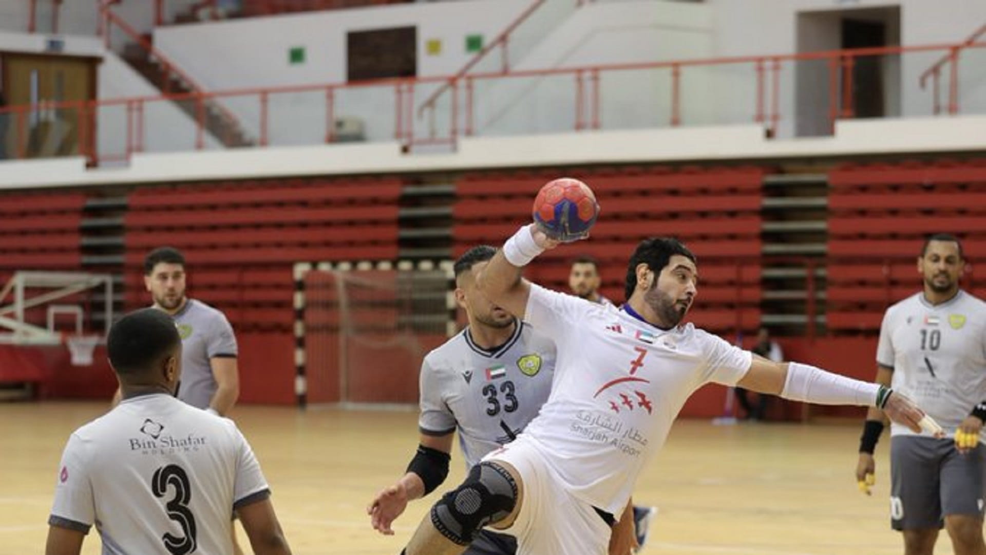 Image for the title: Sharjah qualifies for President Handball Cup semi-finals 