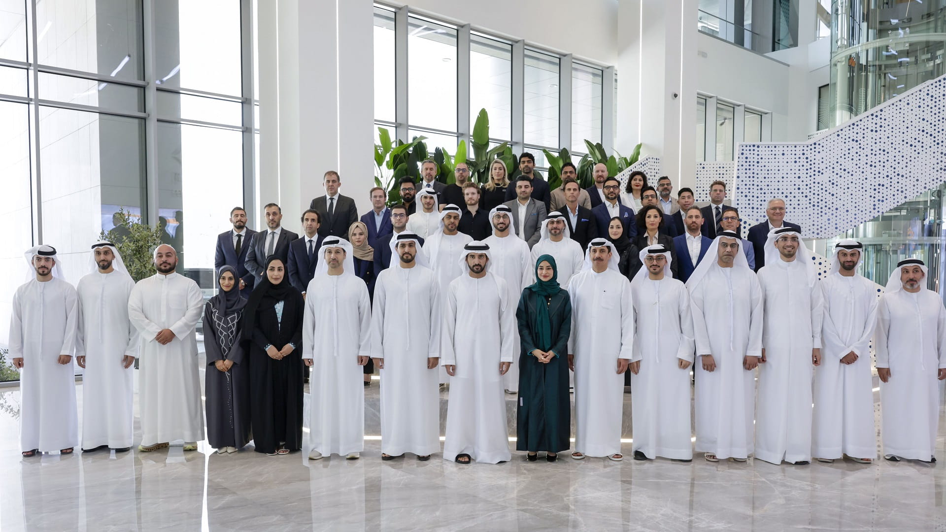 Image for the title: Hamdan bin Mohammed inaugurates Dubai AI Campus cluster 
